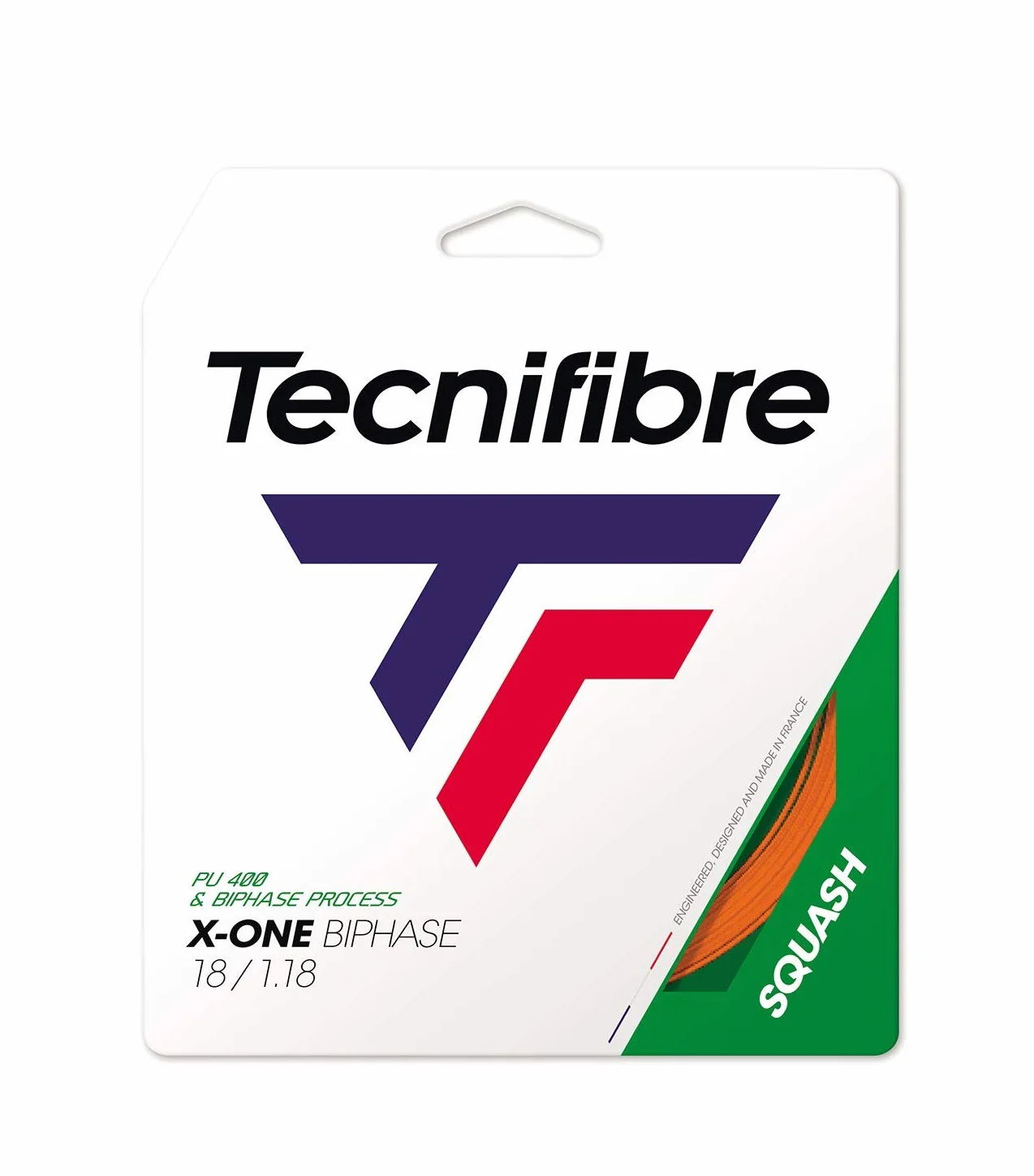 Tecnifibre - Cordage de squash - X-ONE BIPHASE 1.18