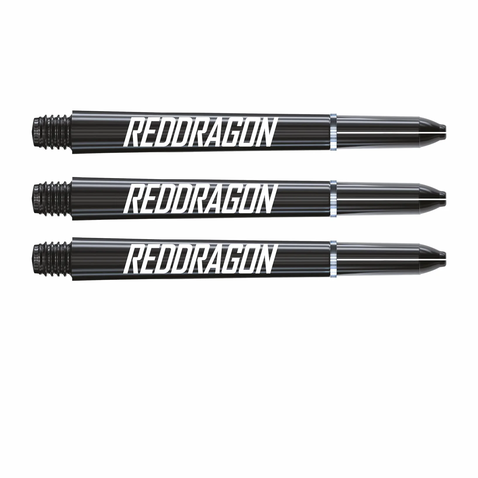 RED DRAGON Pegasus Tungsten Steel Soft Tip Darts Set 18g, 20g - Black Stems, Black Flights
