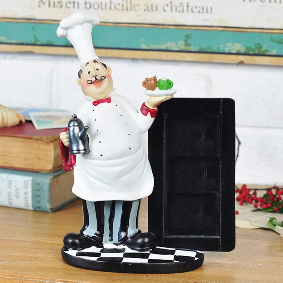Trycooling Tableau noir créatif pour menu Chef français