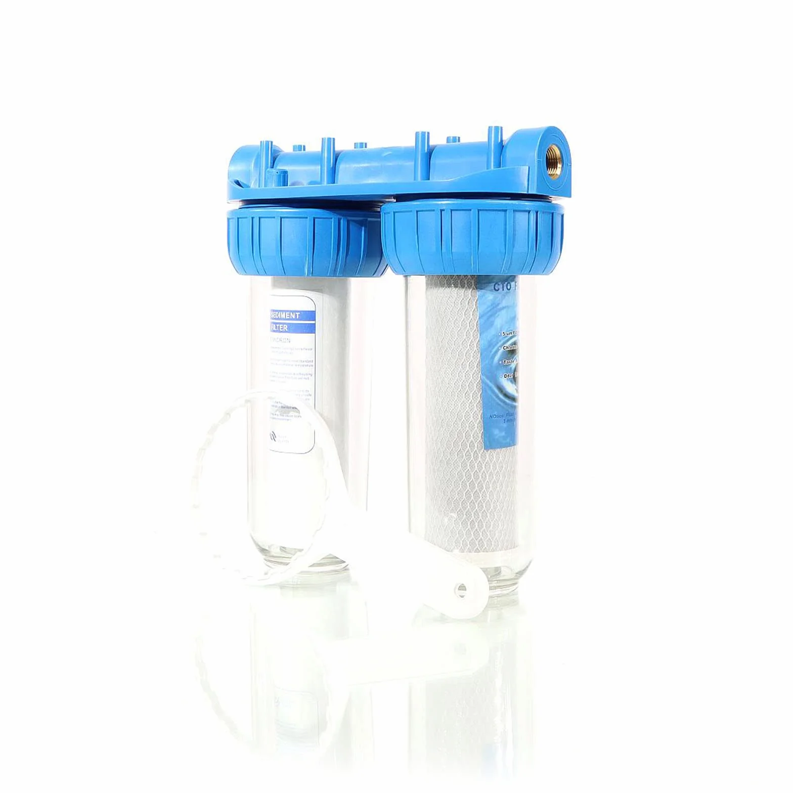 Naturewater NW-BR10B3 Double filtre Eau potable 2 Étapes 360 L/h 3/4" 26,16 mm Filtration Purification