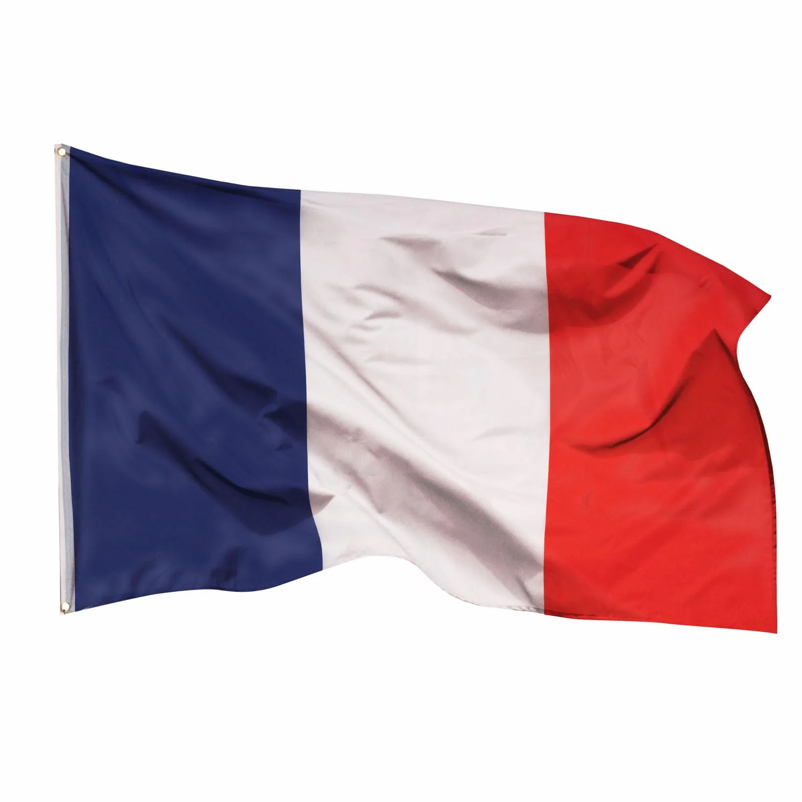 Aricona Drapeau France 90x150cm résistant aux intempéries polyester œillets laiton extérieur