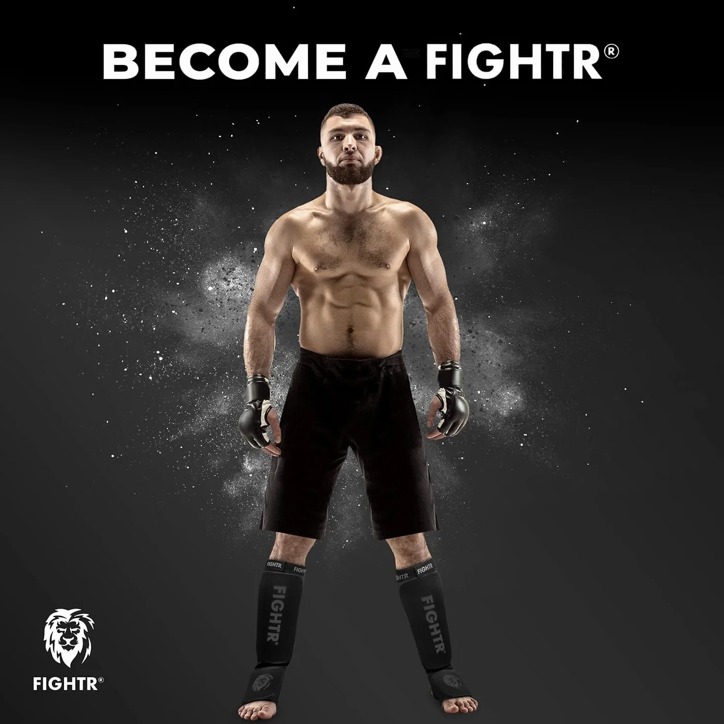 FIGHTR® Casque de Boxe pour Sparring Taille réglable pour Boxe MMA Muay Thai Kickboxing