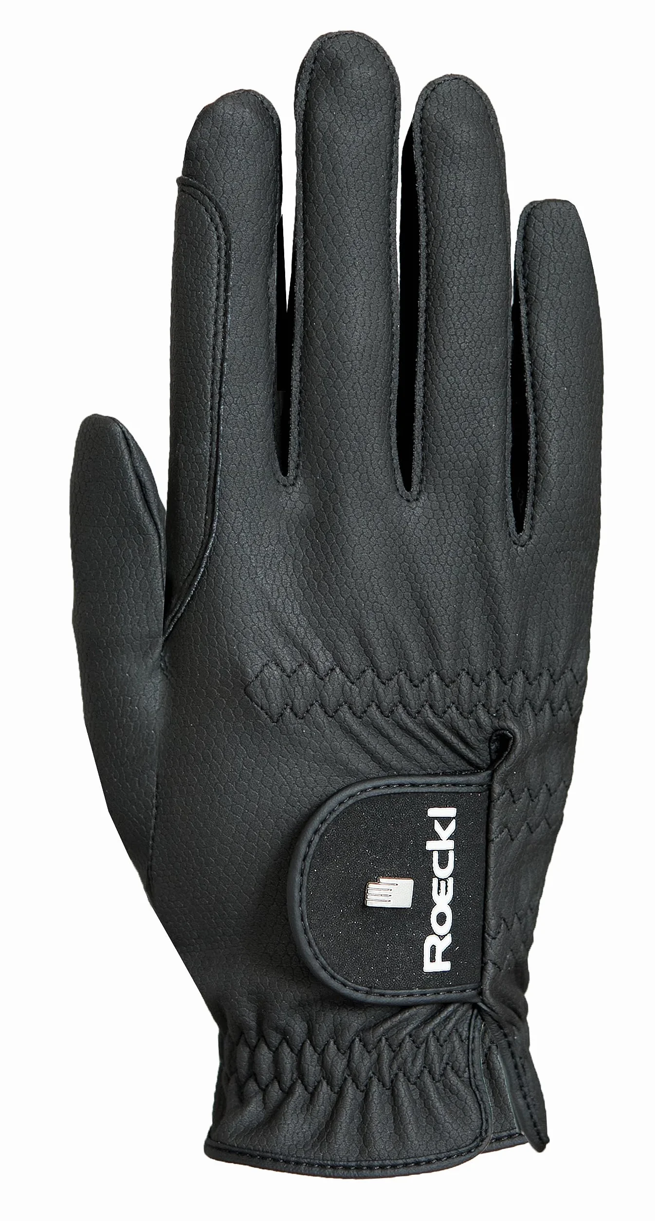 Roeckl Sports ROECK-Grip Pro Gants d'été Unisexes, Noirs, 7,5