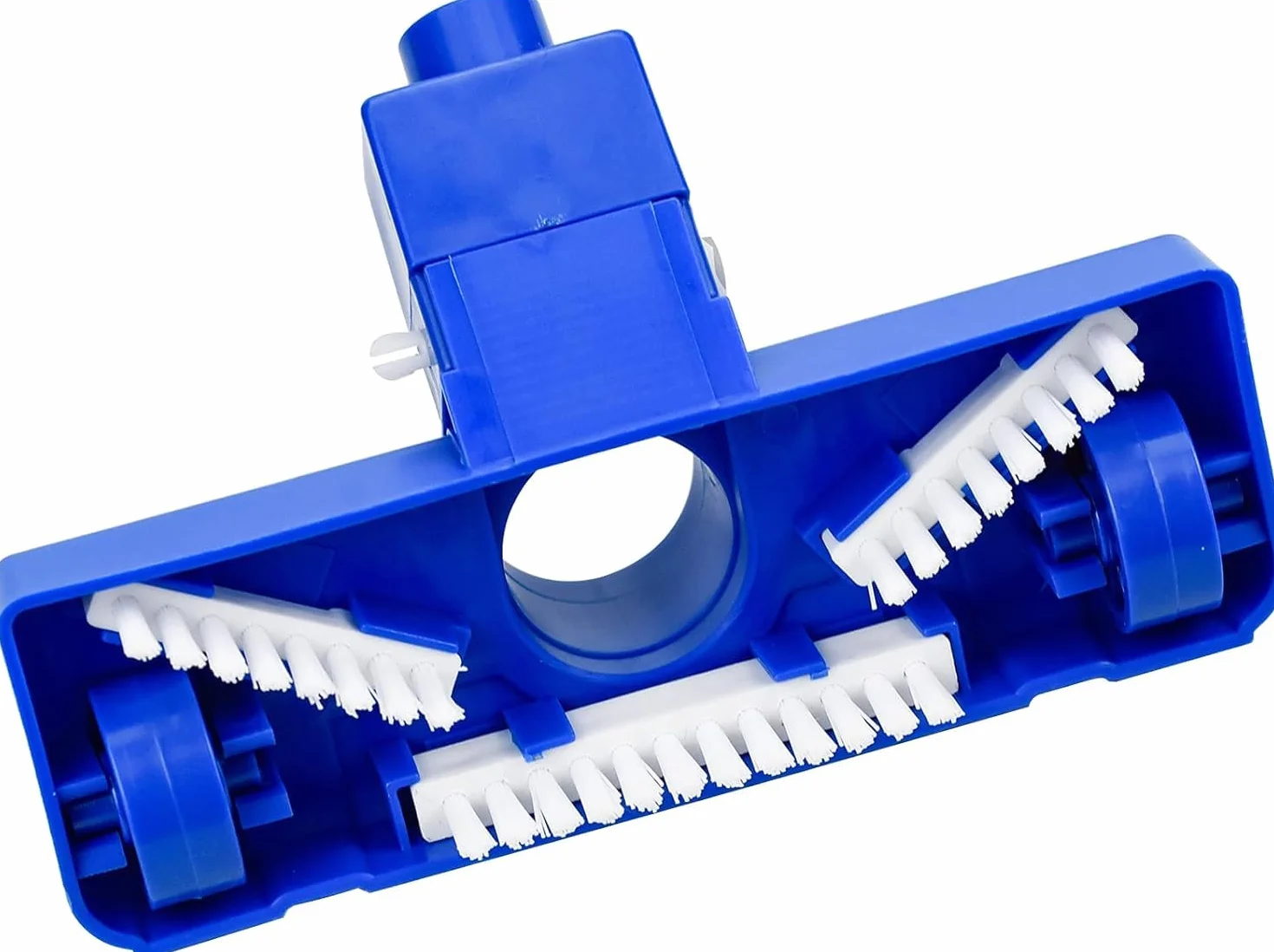 Aspirateur Piscine Portable avec Perche Télescopique Bleu