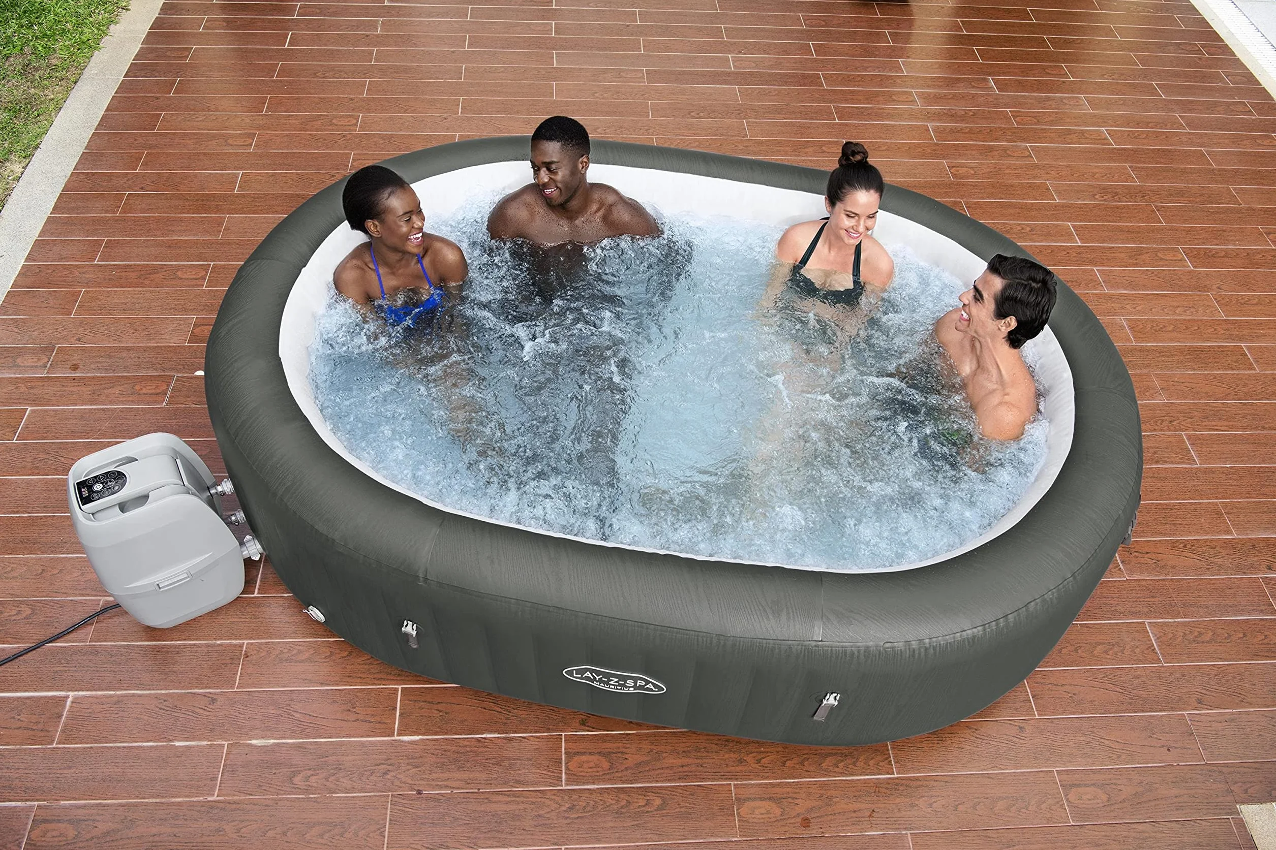 Bestway Lay-Z-Spa Mauritius Airjet 270 x 180 x 71 cm 5-7 Personnes