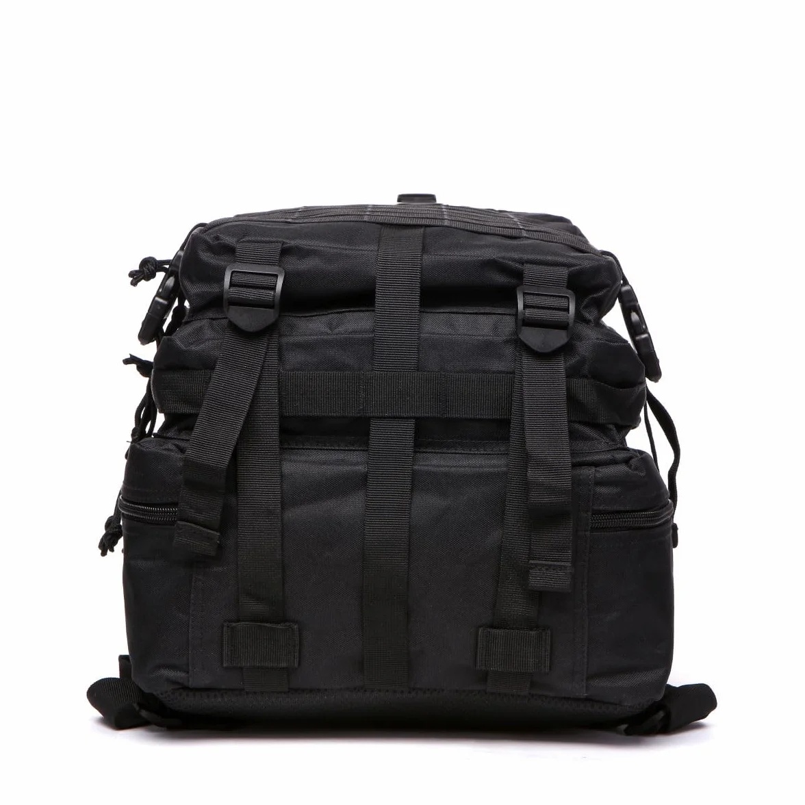 Sac À Dos Tactique 50 Litres - Grande Capacité Système MOLLE Militaire Imperméable Idéal Pour Urgences De 3 Jours Chasse Randonnée Et Camping Sac À Dos Pour De Plein Air (Noir)