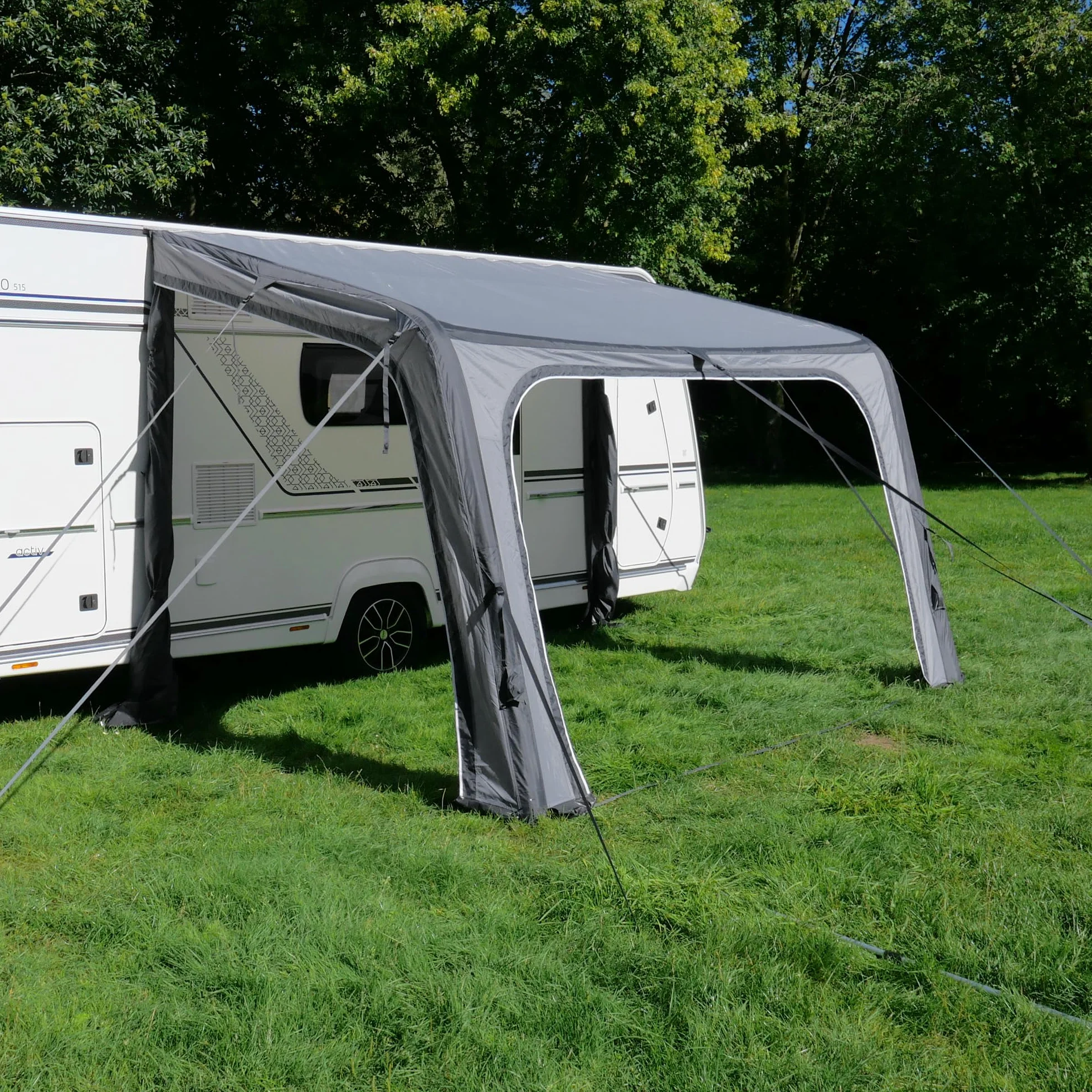 Your GEAR Porto Air - Auvent Gonflable 340 x 250 cm - Solaire et de Voyage - Pour Caravane
