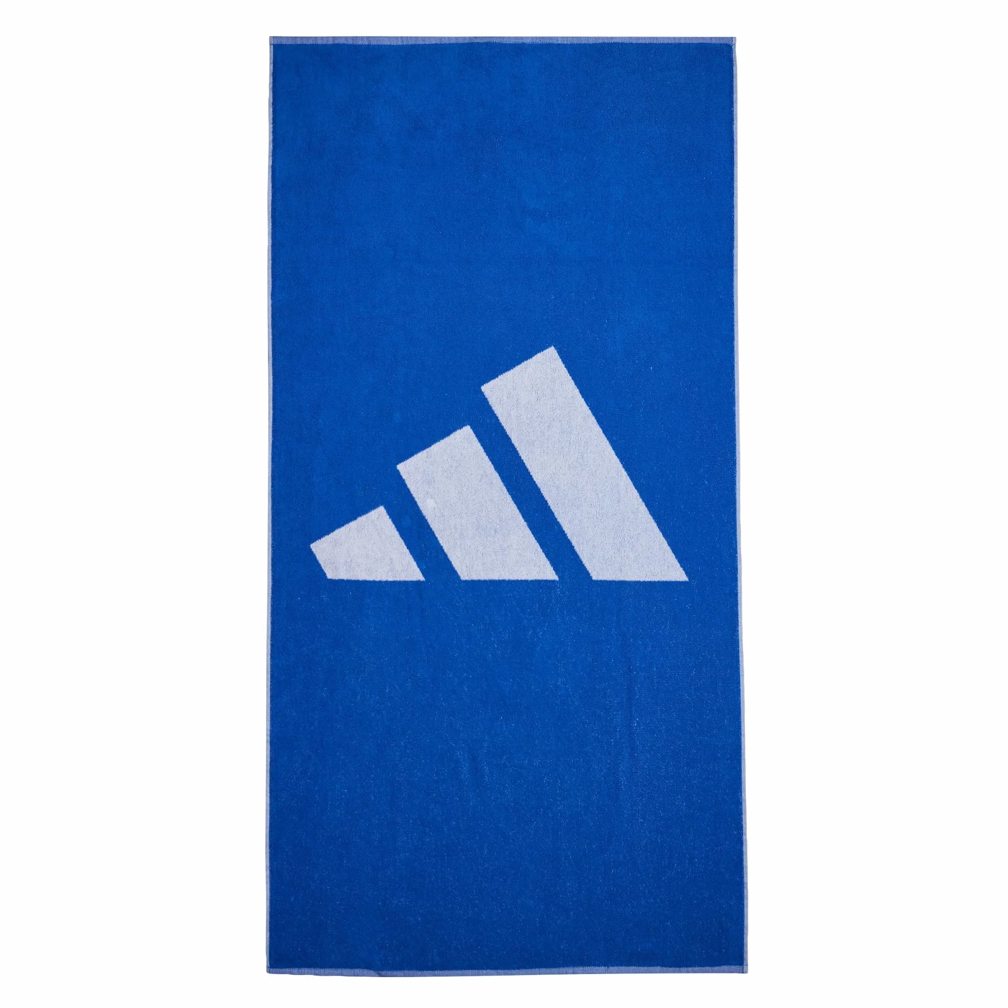 adidas Mixte Brand Stripes Towel, Royal Blue/White, L