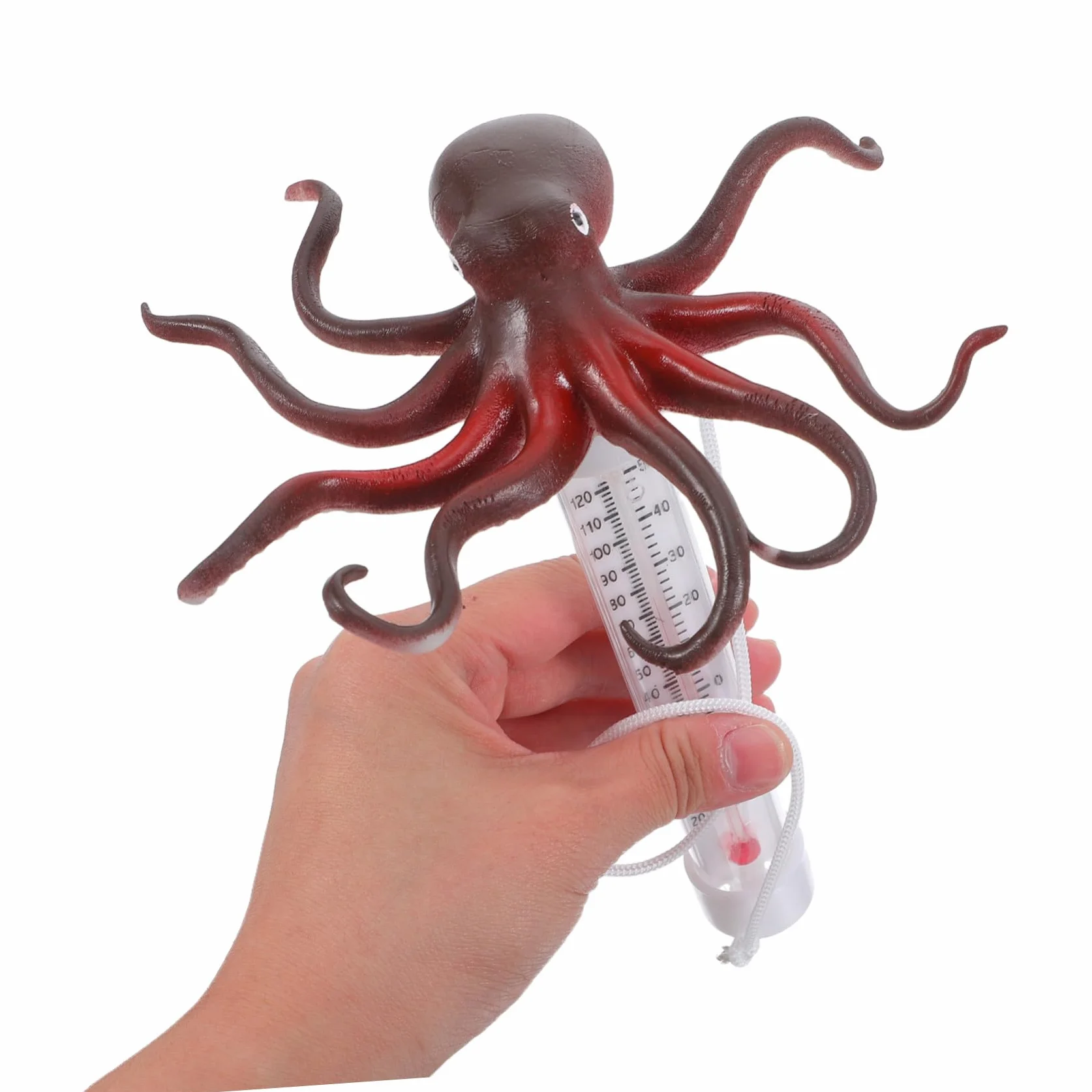 TOYANDONA Thermomètre Piscine Flottant Pieuvre Température Eau Précis