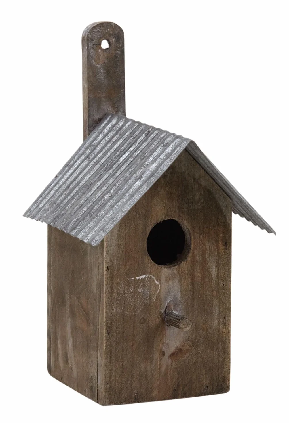 Nichoir Oiseau Bois et Zinc