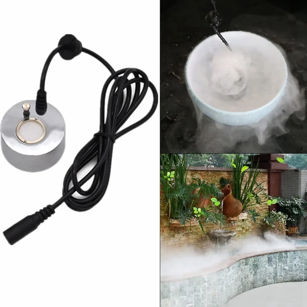 Brumisateur Humidificateur à Ultrasons Têtes d'Atomisation d'Étang Brouillard Atomiseur d'Air Prise UE