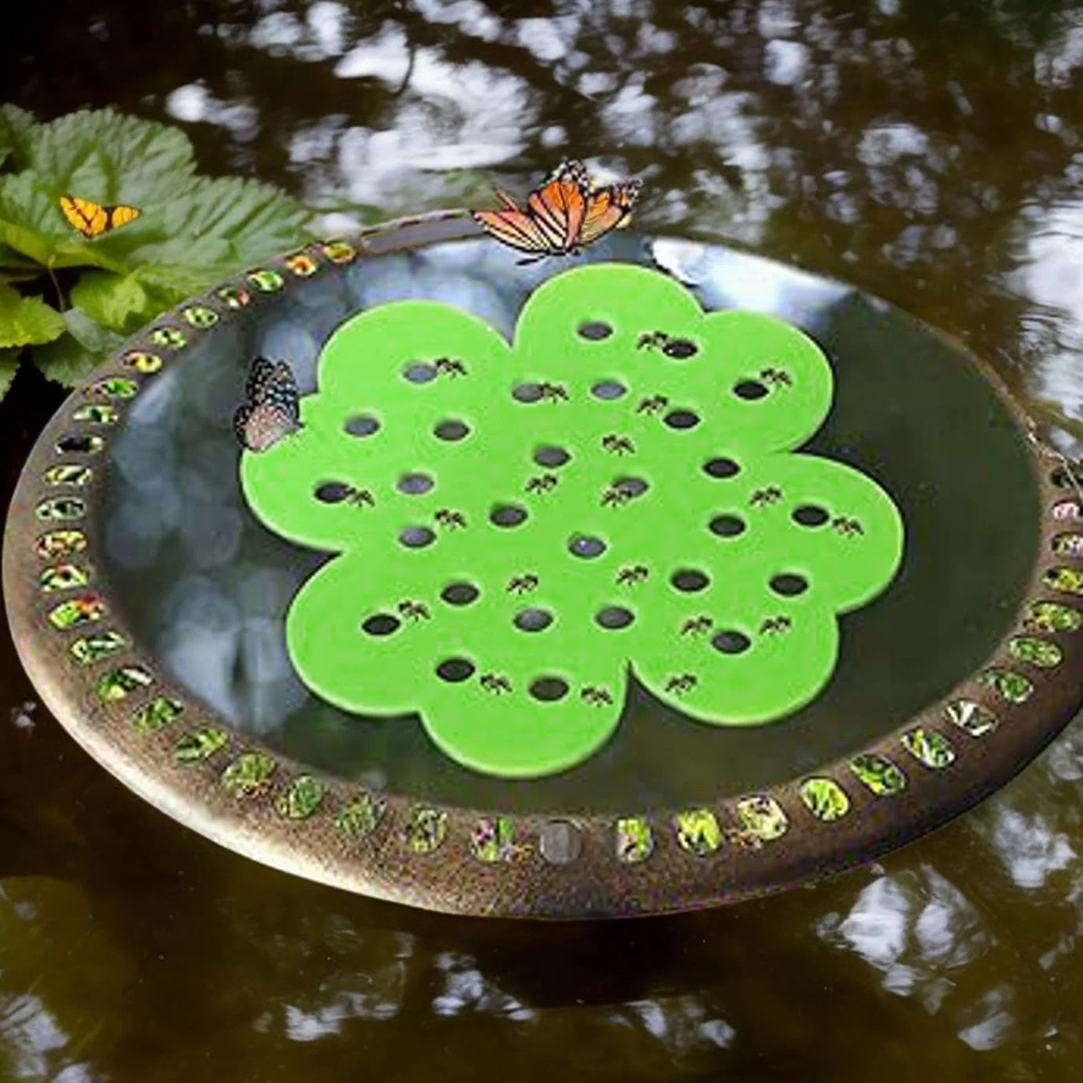 Abreuvoirs flottants pour abeilles Lot de 4
