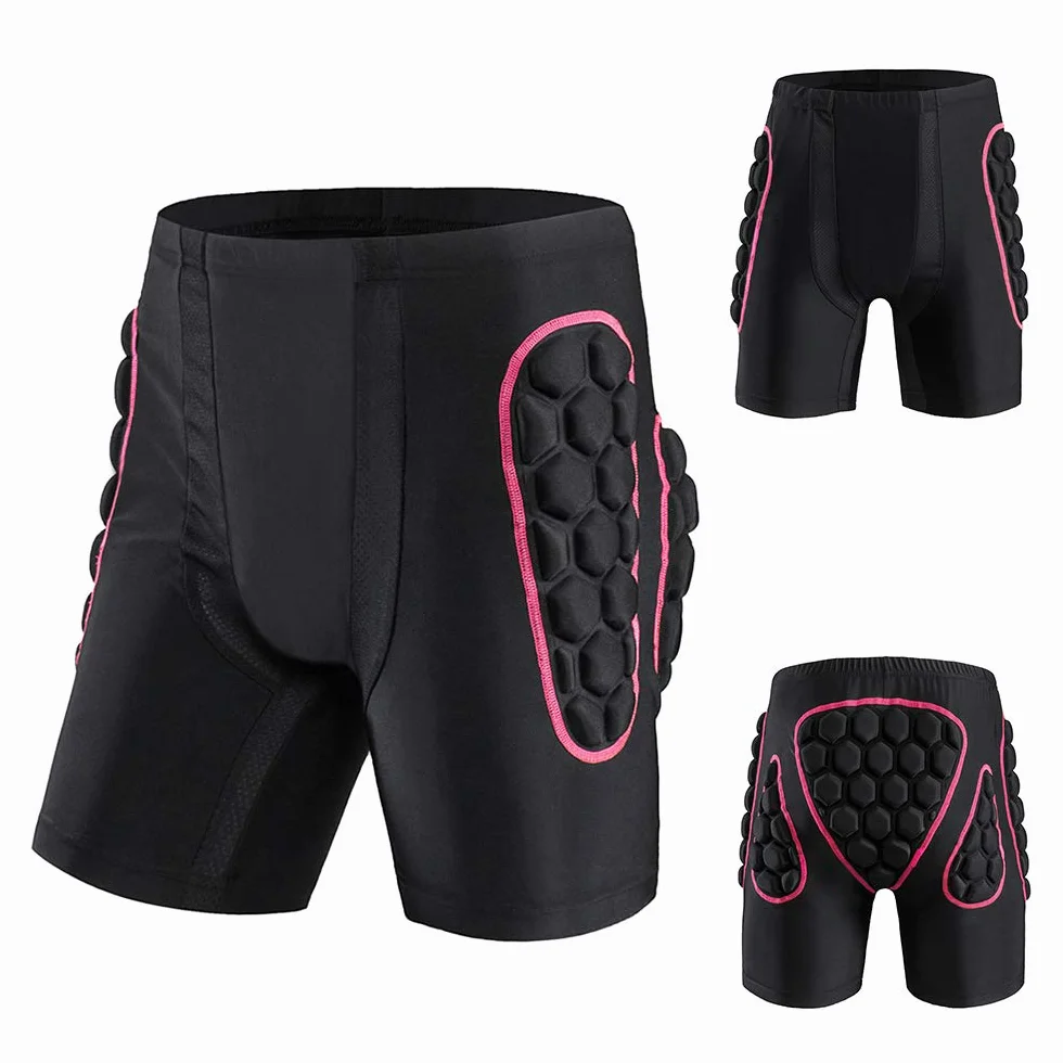 Karlak Short de ski de protection des hanches, short rembourré de protection des hanches pour femme, short de protection des hanches pour snowboard, patinage, ski, équitation