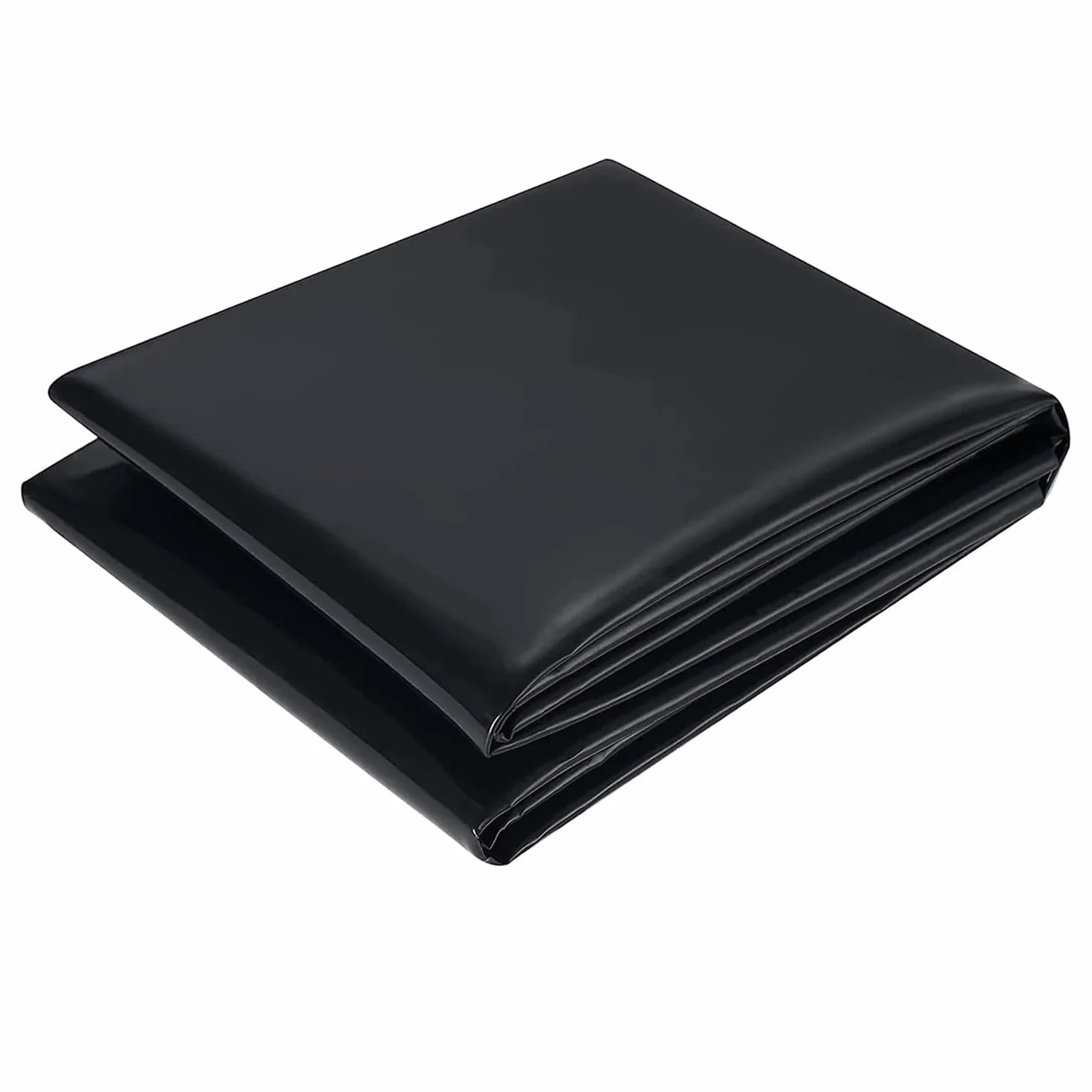 Bâche D'étang Jardin Noir imperméable 1x2m 2x2m 4x5m 6x8m 7x10m 8x9m