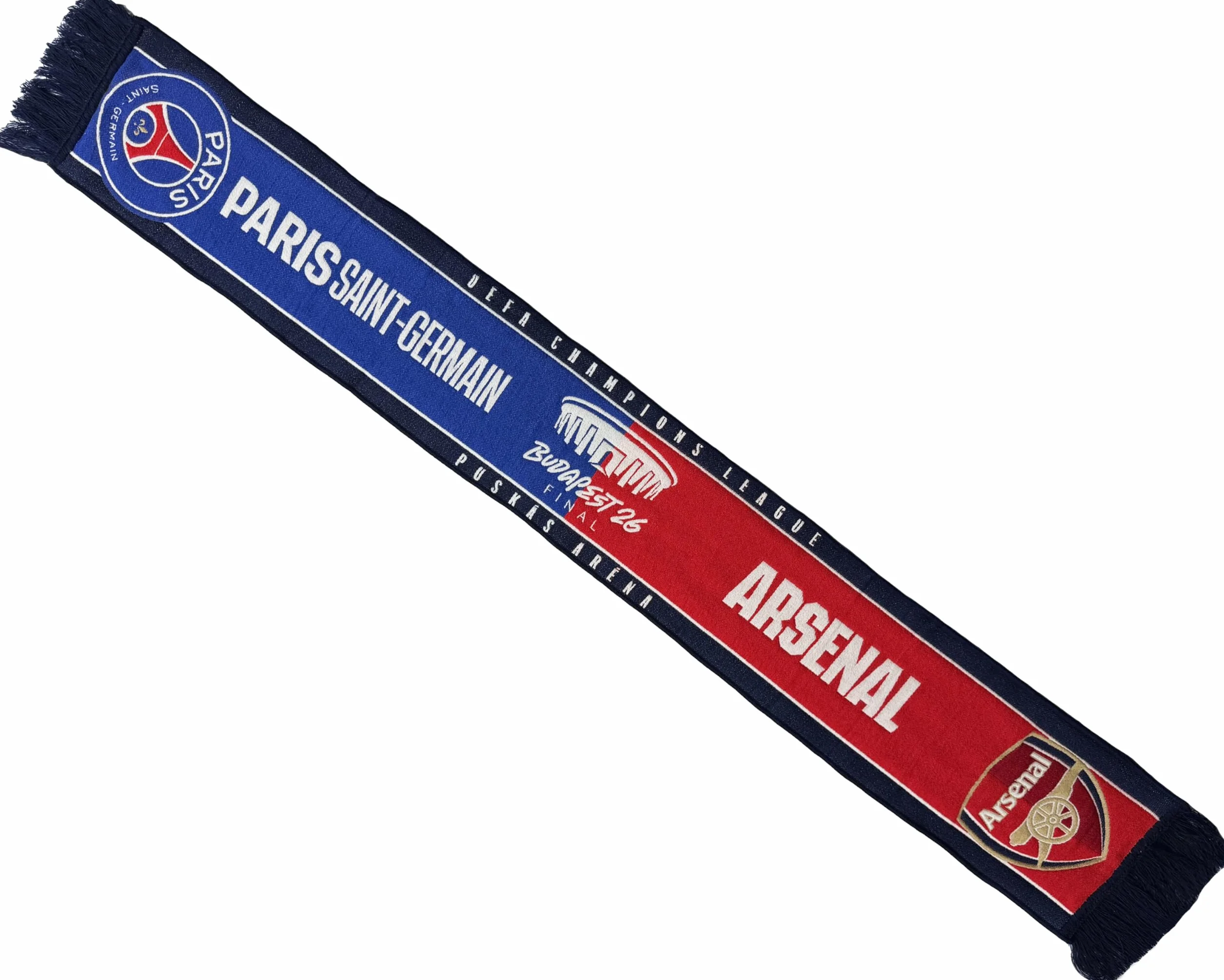PSG Echarpe PARIS SAINT GERMAIN/ARSENAL - Finale 2026 - Collection officielle