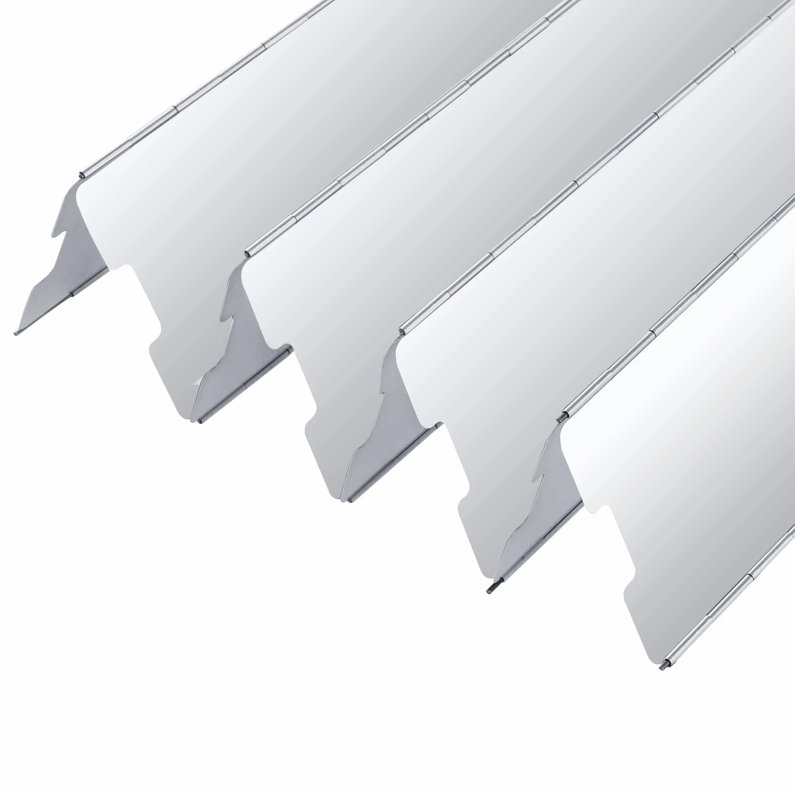 Réchaud à gaz de camping Pare-vent Accessoires de camping extérieur 10 plaques Pare-vent Réchaud à gaz de camping pliable Pare-vent Équipement de cuisine Équipement de camping Réchaud