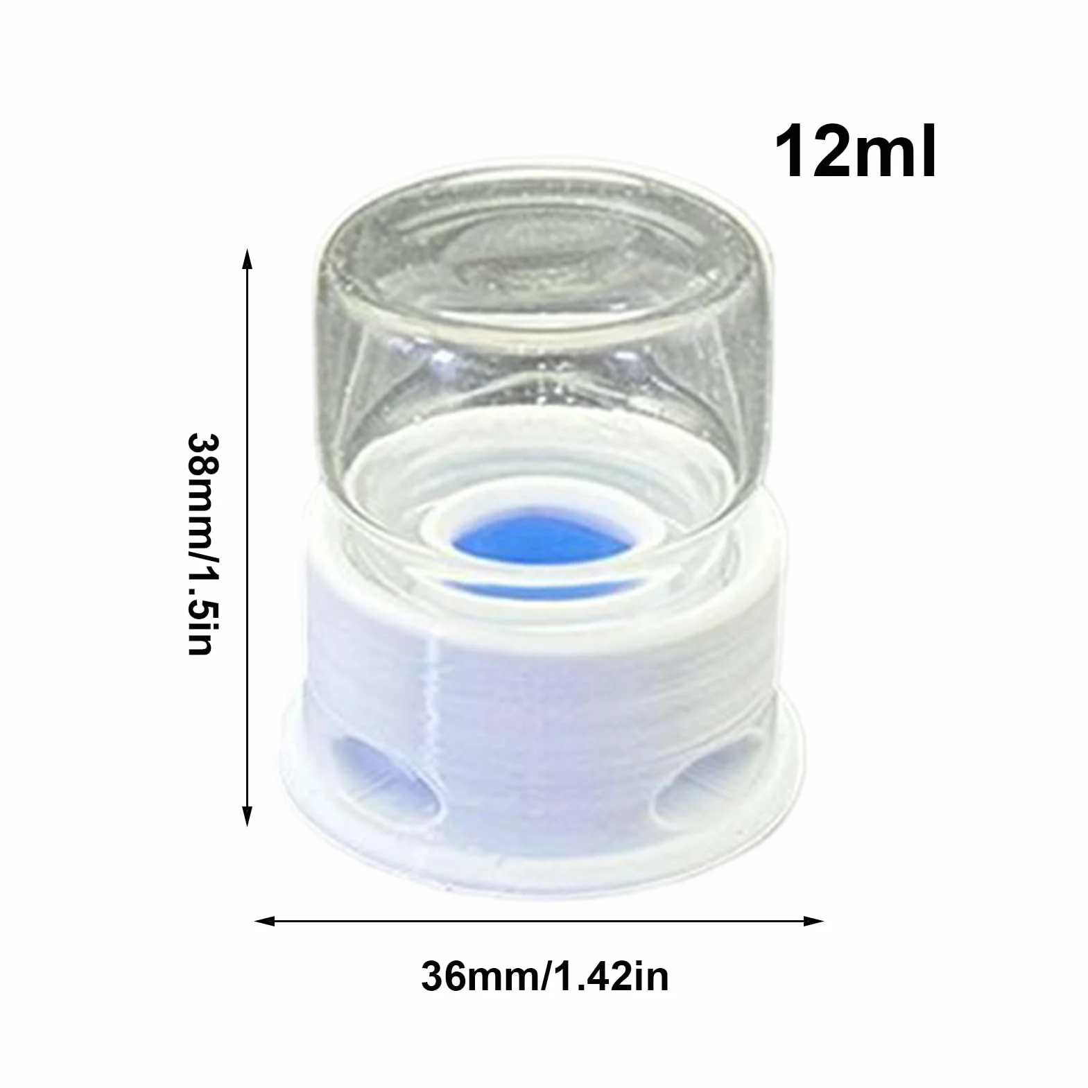 Distributeur pour Fourmis, Fontaine À Eau pour Abeilles, Distributeur À Boisson Transparent Multifonction
