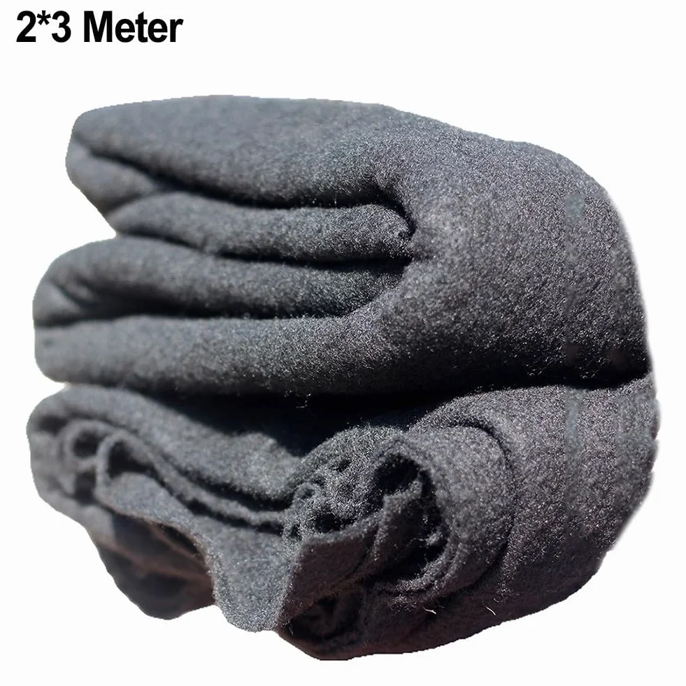 Géotextile non tissé 2 x 3 m pour protection de doublure de bassin