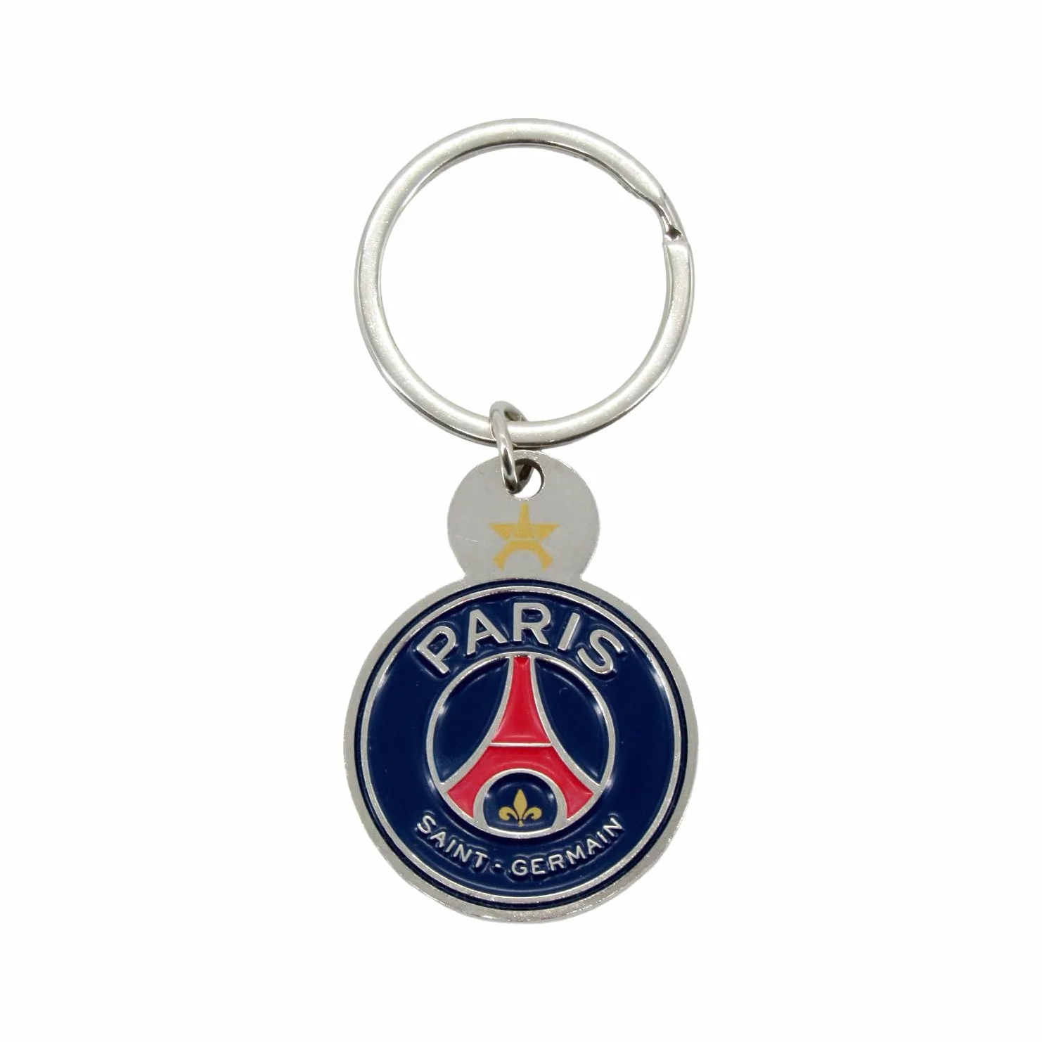 PSG Porte-clés Logo étoile - Collection Officielle Paris Saint Germain