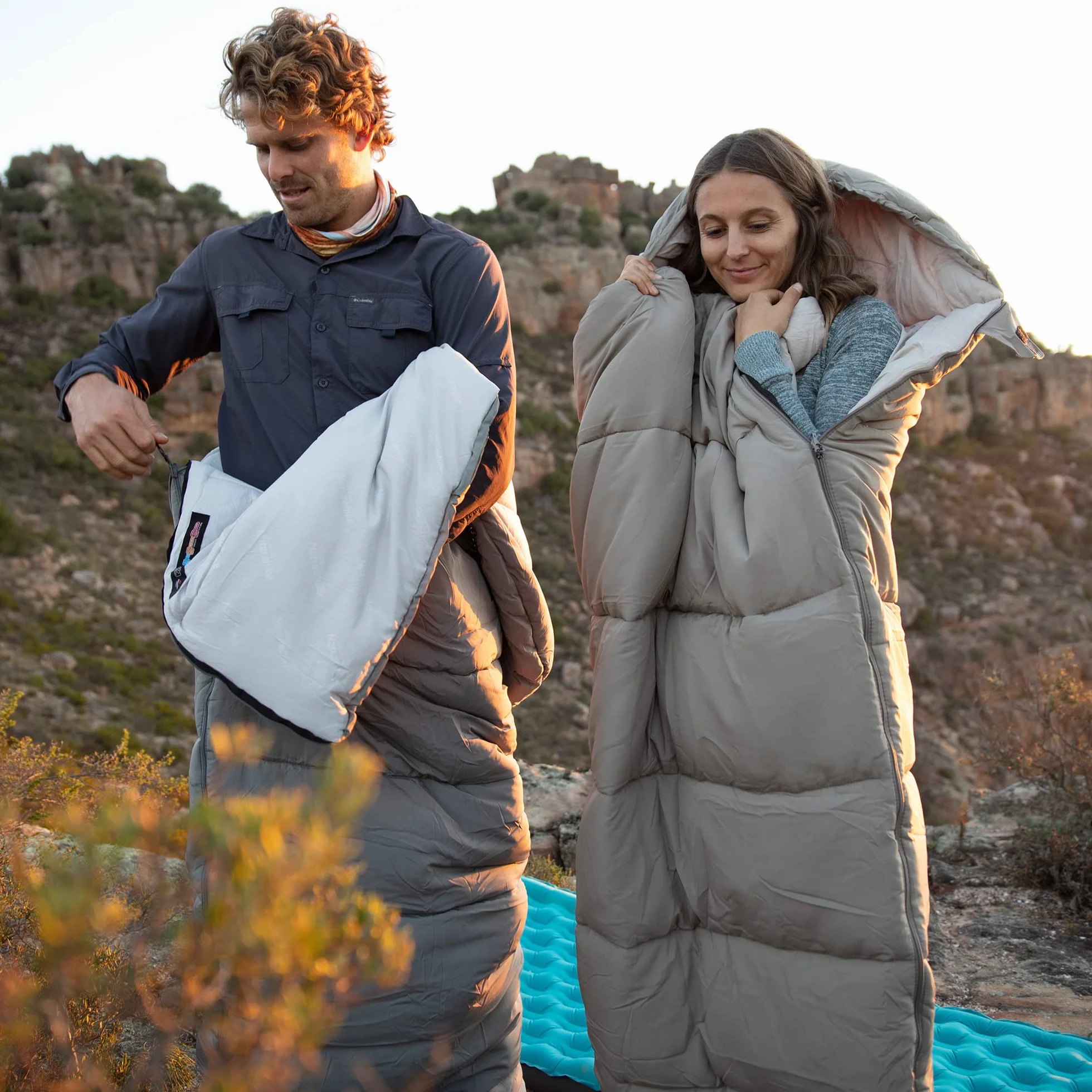 Naturehike Sac de Couchage À Capuche en Coton, 3 Saisons, Léger, Portable et Épissable, Rempli de Coton de Haute Qualité M180/M300, Adapté pour la Randonnée, Le Camping, L'alpinisme, en Intérieur