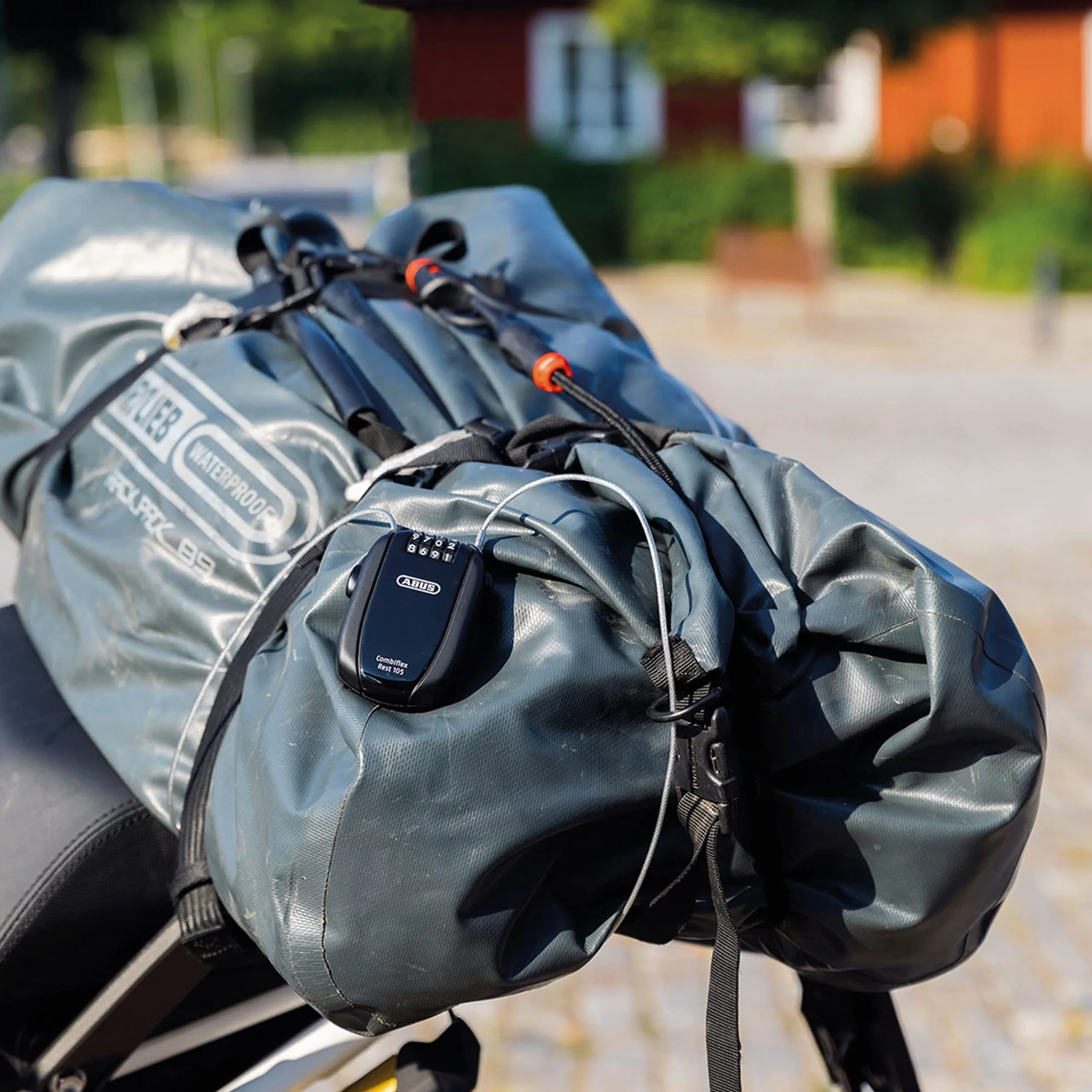 ABUS Antivol à câble Combiflex - Antivol pour sécuriser les skis, le casque, la poussette et les bagages - diverses longueurs et épaisseurs