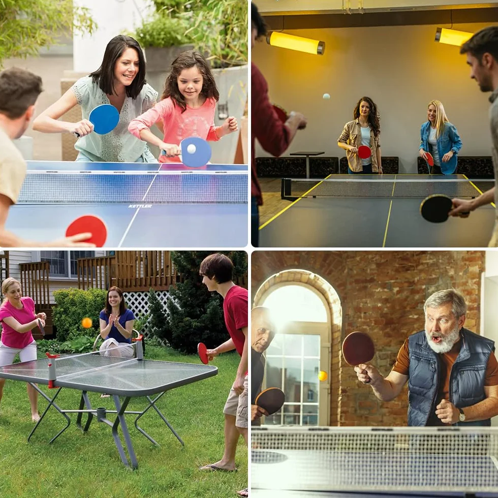 50 Balles de Ping-Pong de Couleurs Mélangées, 40 mm, de Première Qualité pour Entraînement, Divertissement et Décoration Artisanale