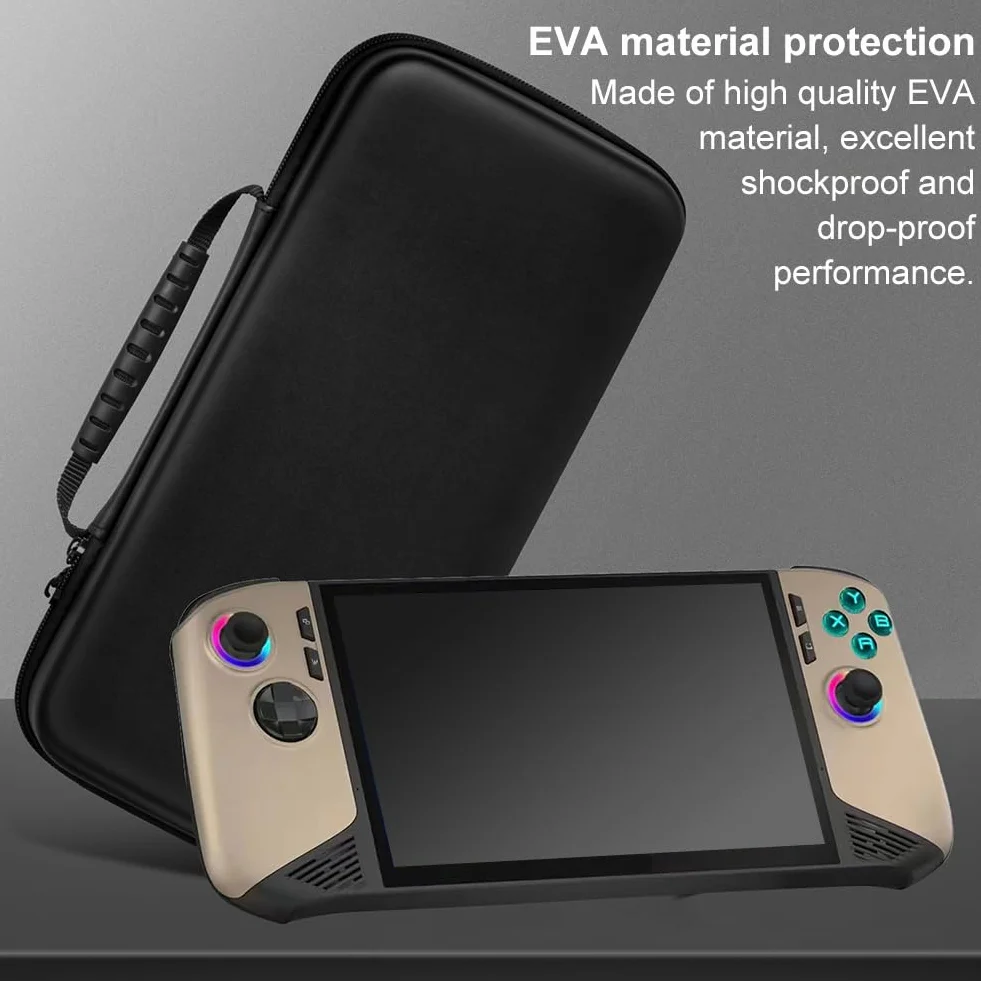 EVA Hard Carrying Case for MSI Claw 8 Game Console Waterproof Shockproof Storage Bag