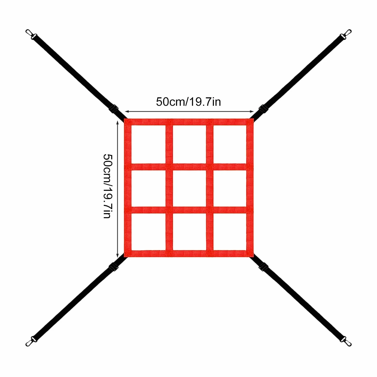 Cible de pitching net Strike Zone | Filet cible de tangage réglable, filet d'entraînement de baseball pour frapper la capture d'impact, travail avec des exercices de tangage et précision de