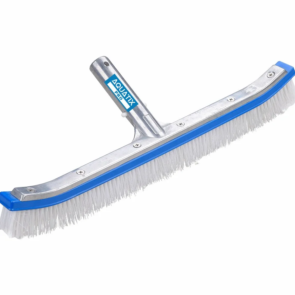 Aquatix Pro Brosse de Nettoyage pour Piscine 18" Aluminium Premium Tête de Brosse Heavy Duty