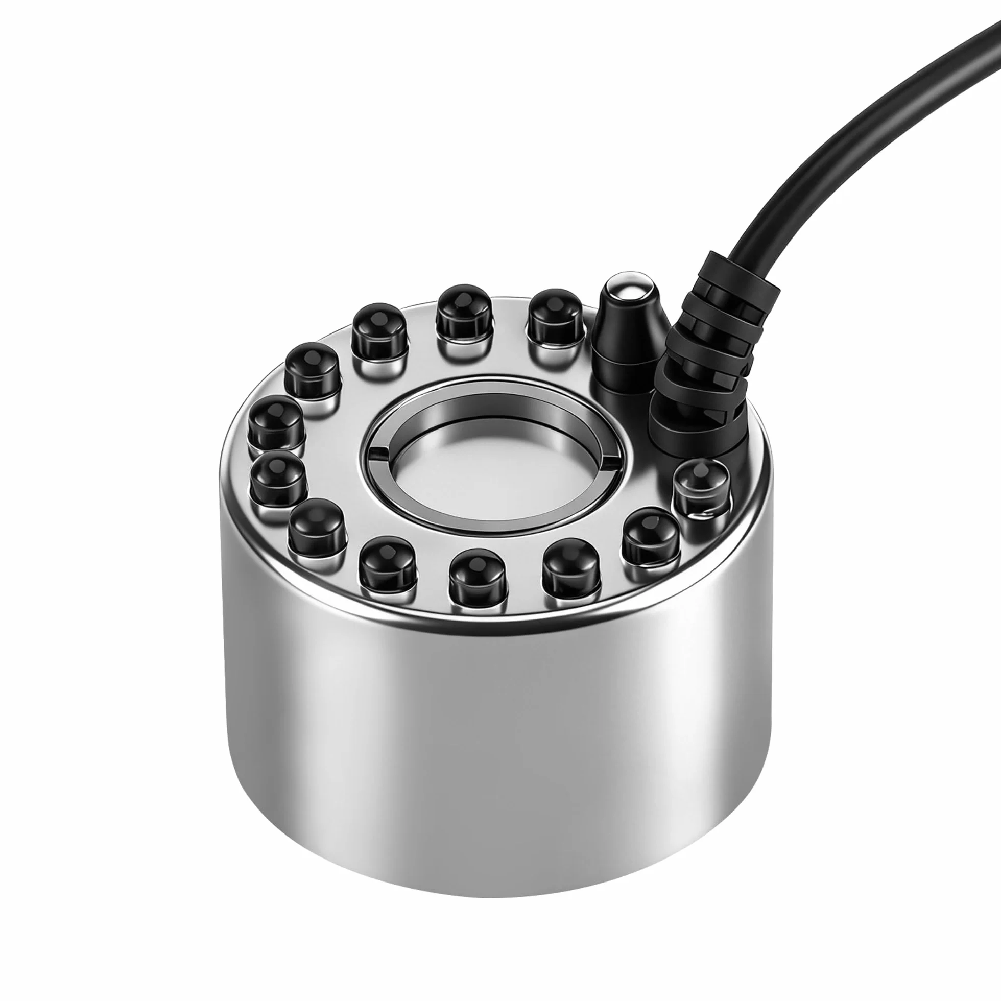Brumisateur à Ultrasons Mini avec Adaptateur 24V pour Fontaine Étang Brouillard Décoration