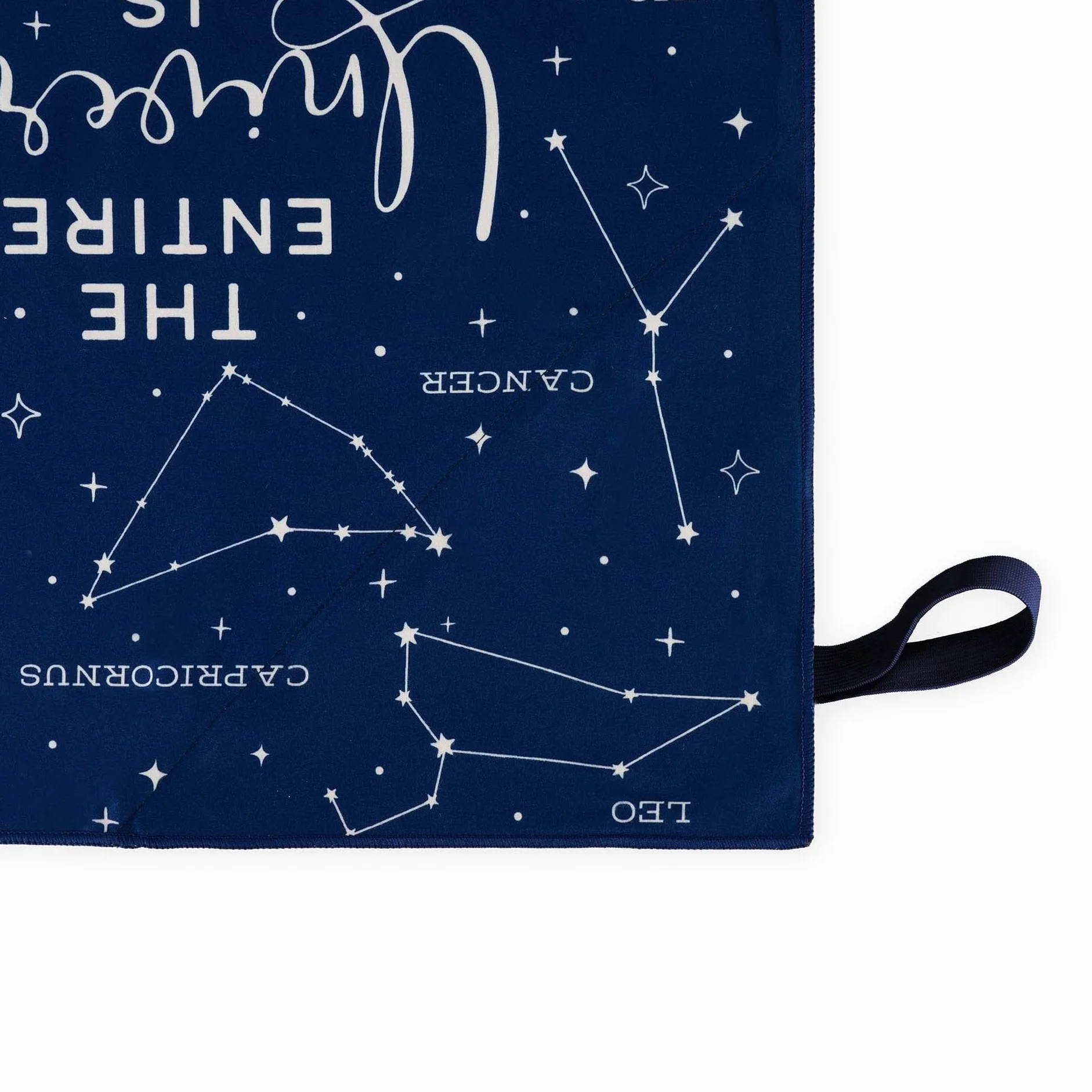 Legami - Serviette de fitness, serviette de gym, serviette en microfibre avec poche zippée, avec élastique, compact, séchage rapide, ultra absorbant, ultra léger, pour sport, 45 x 80 cm, thème étoiles