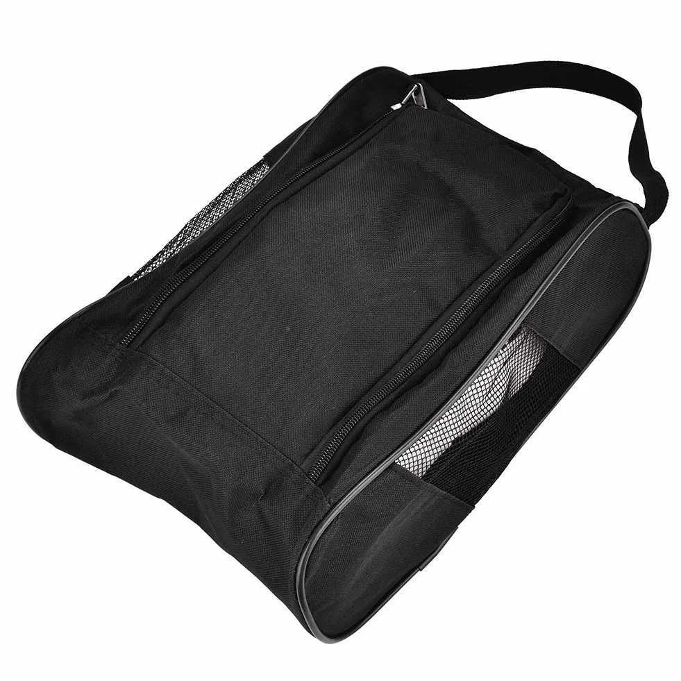 Sac de Chaussures de Golf Portable avec Ventilation en Maille pour Tennis et Accessoires