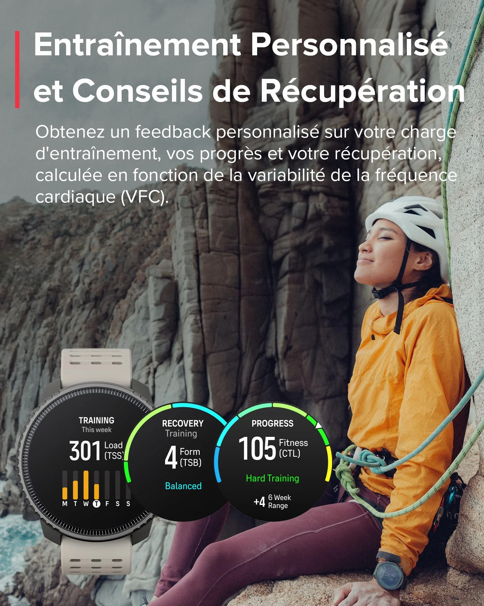 SUUNTO Vertical Montre Connectée Sport Homme GPS Tracker Activités Cardiofréquencemètre Altimètre Baromètre Chargement Solaire