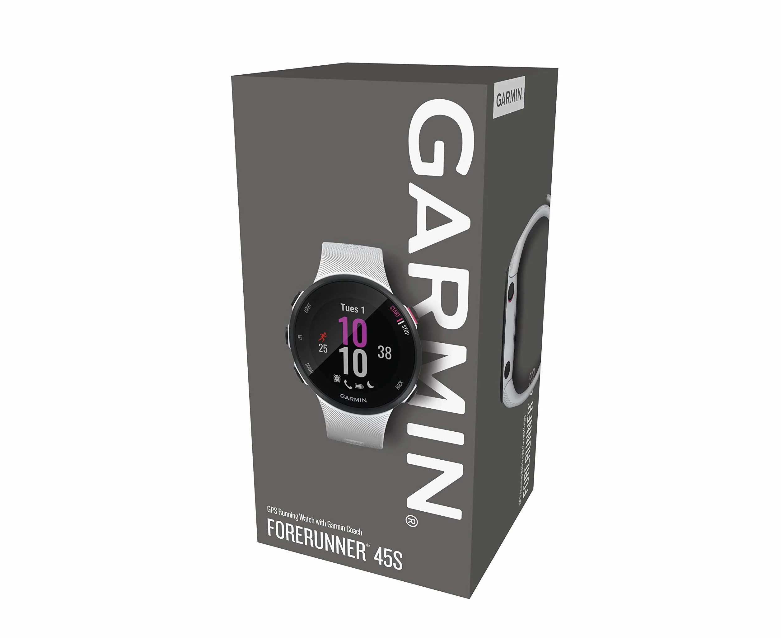 Garmin Forerunner 45 Montre de course à pied Reconditionné Blanche Small