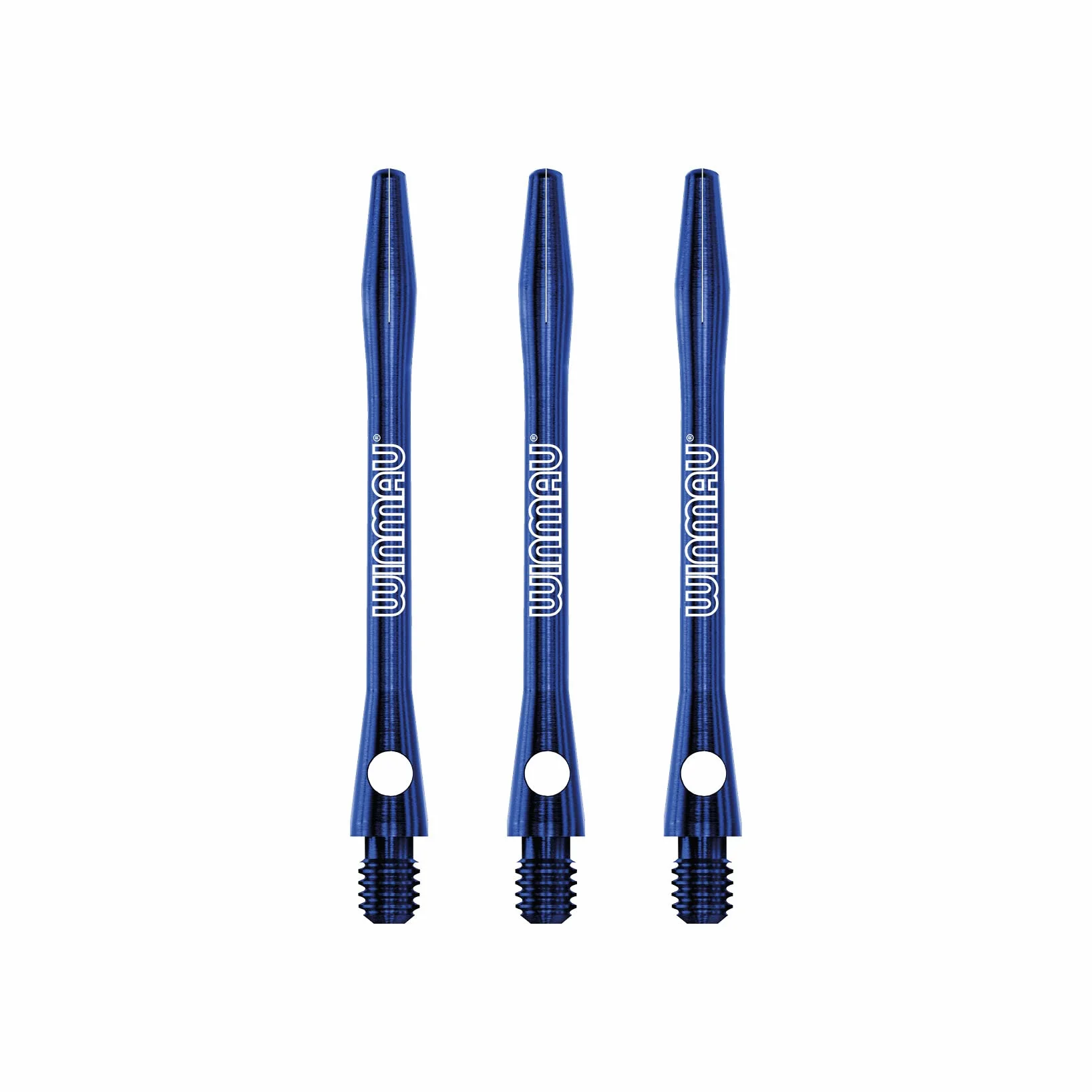 WINMAU Tiges de fléchettes en aluminium gravées au laser - Lot de 3