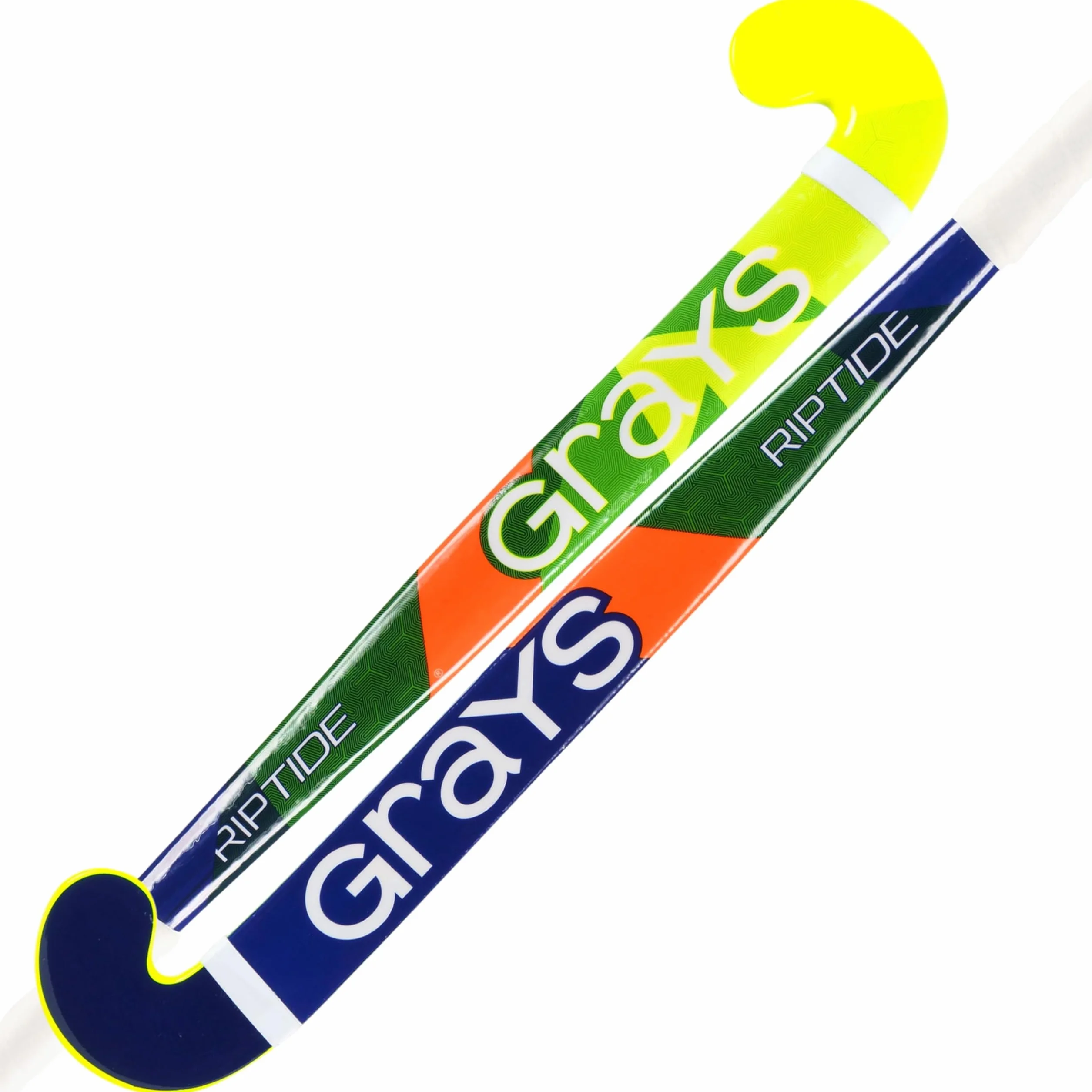 GRAYS Bâton de hockey Riptide Ultrabow Jaune/bleu Taille 36,5