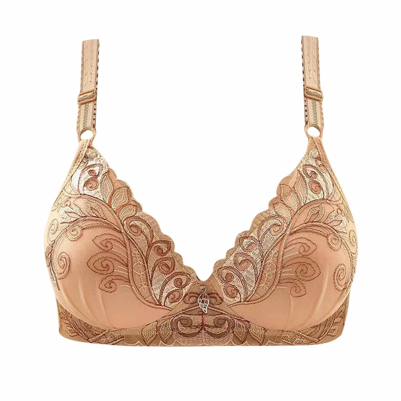 Soutiens-Gorge à Maintien élevé pour Femmes, Bretelles réglables, Couverture complète, sans Armatures, Coton Bio, Dos Nu, Bandeau