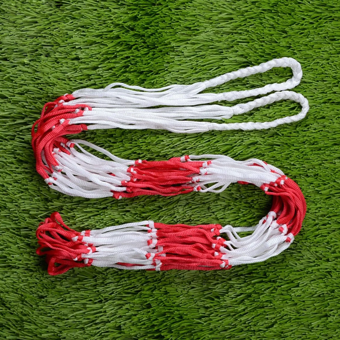 Sac à Ballons de Sport - 2 Pièces, Rouge et Blanc + Bleu et Blanc - Pour Football, Basket-ball, Volley-ball, Handball