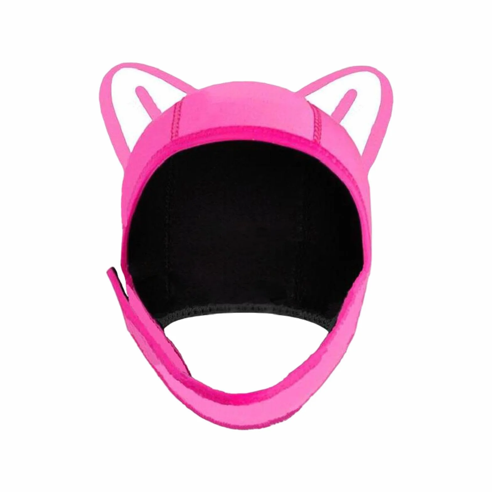 LOVIVER Cagoule de plongée avec Oreilles de Chat, Casquette de Surf, Joli Couvre-tête Thermique, Chapeau de Natation pour Voile, Kayak, Sports Nautiques