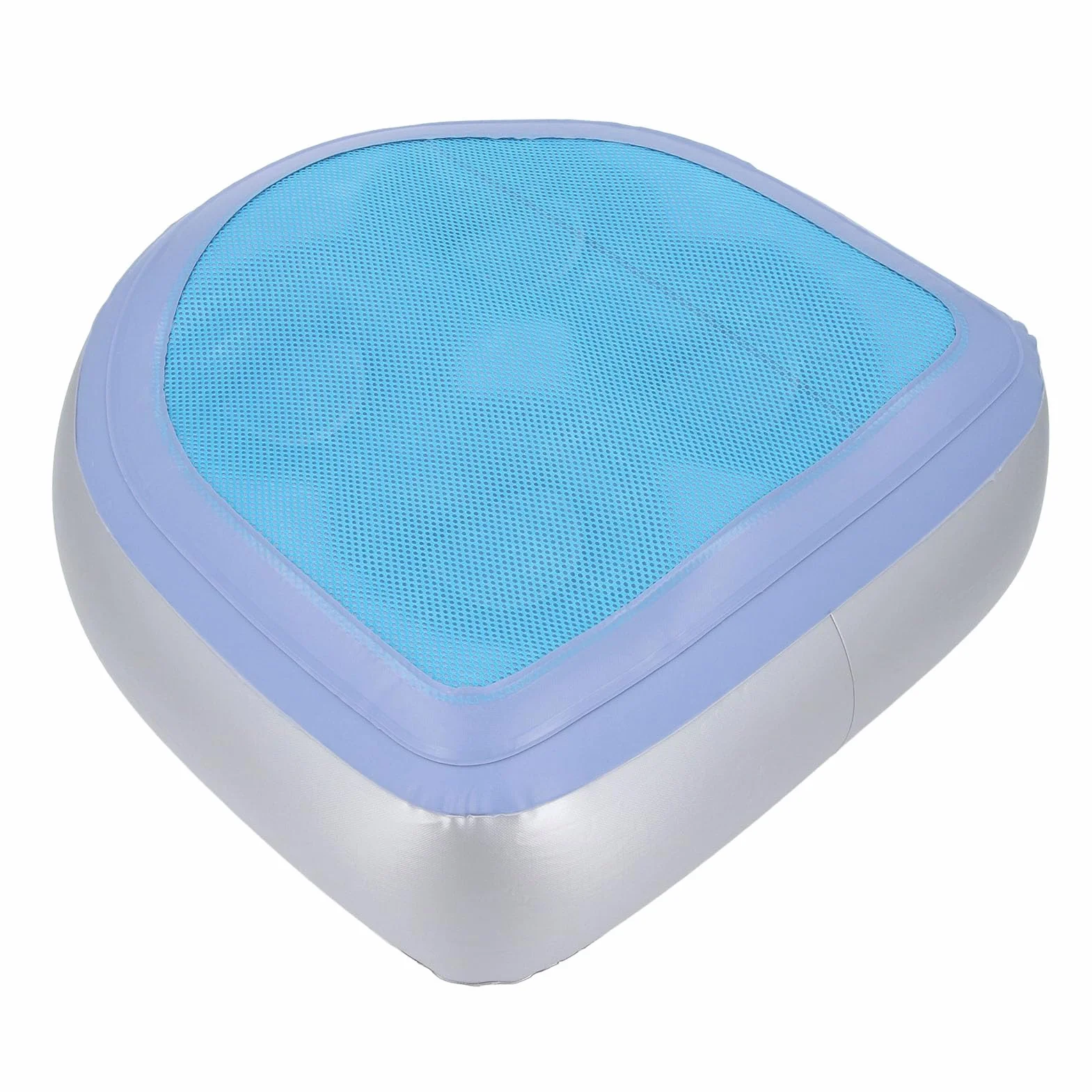 Siège Rehausseur de Spa Réglable Gonflable Double Remplissage avec Ventouses Antidérapantes