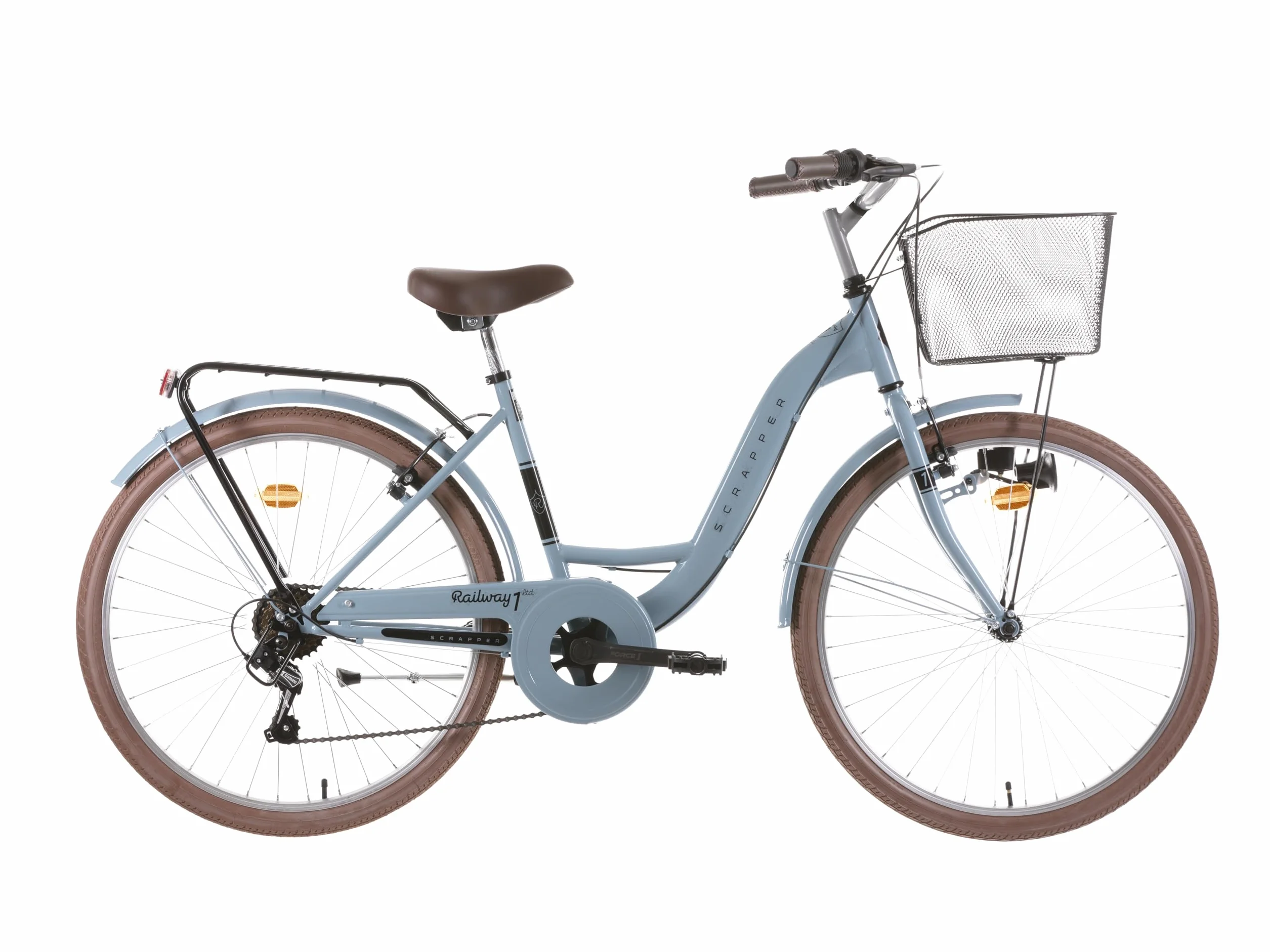 Vélo Ville 26'' Scrapper Railway 1 LTD Vintage Taille M 6 Vitesses City Complet