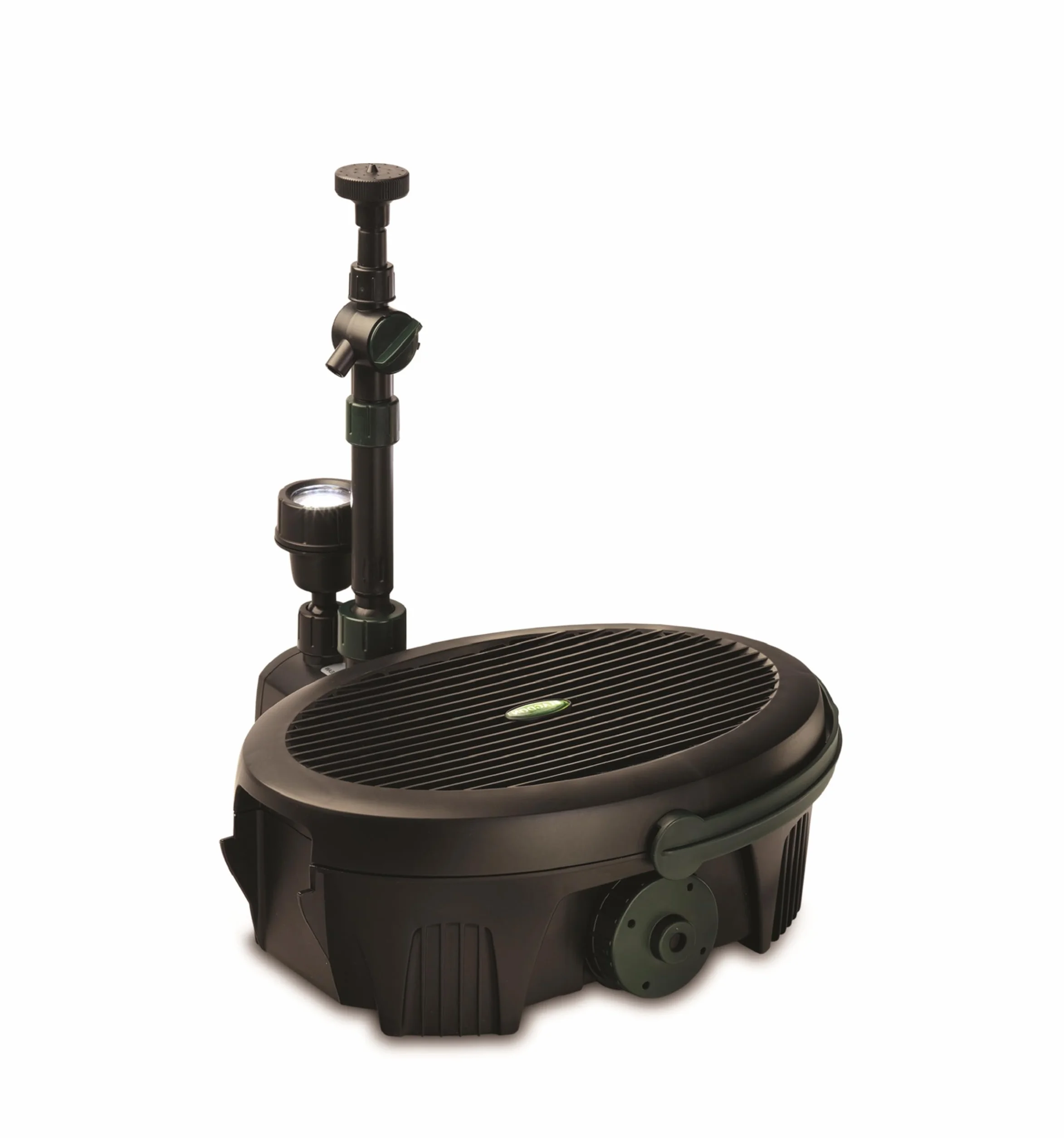 Blagdon Pompe et filtre de bassin Inpond 5 en 1 3000, 10 W, UV, LED, 3 têtes, jusqu'à 3000 L, noir