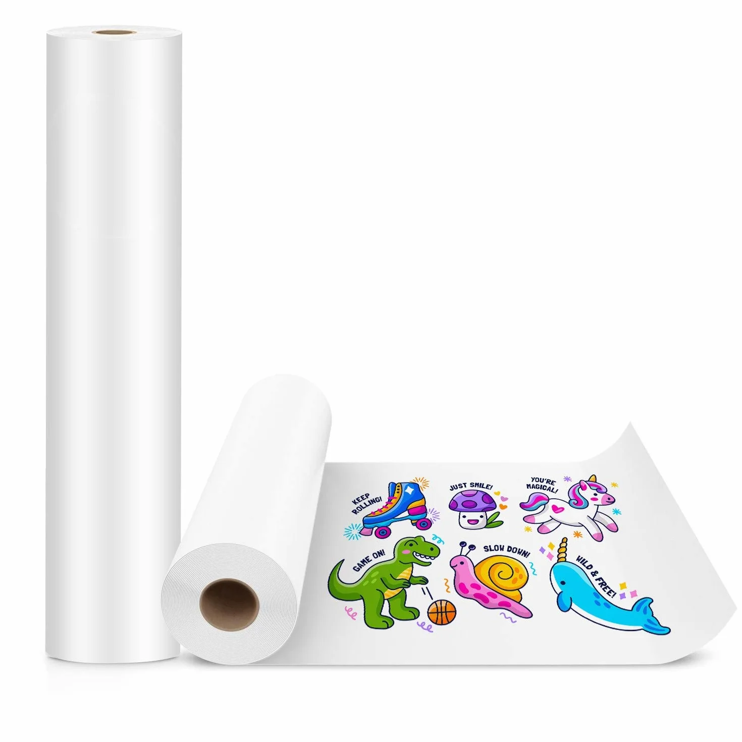 Rouleau de Papier à Dessin Blanc 44 cm x 20M pour Peinture et Croquis