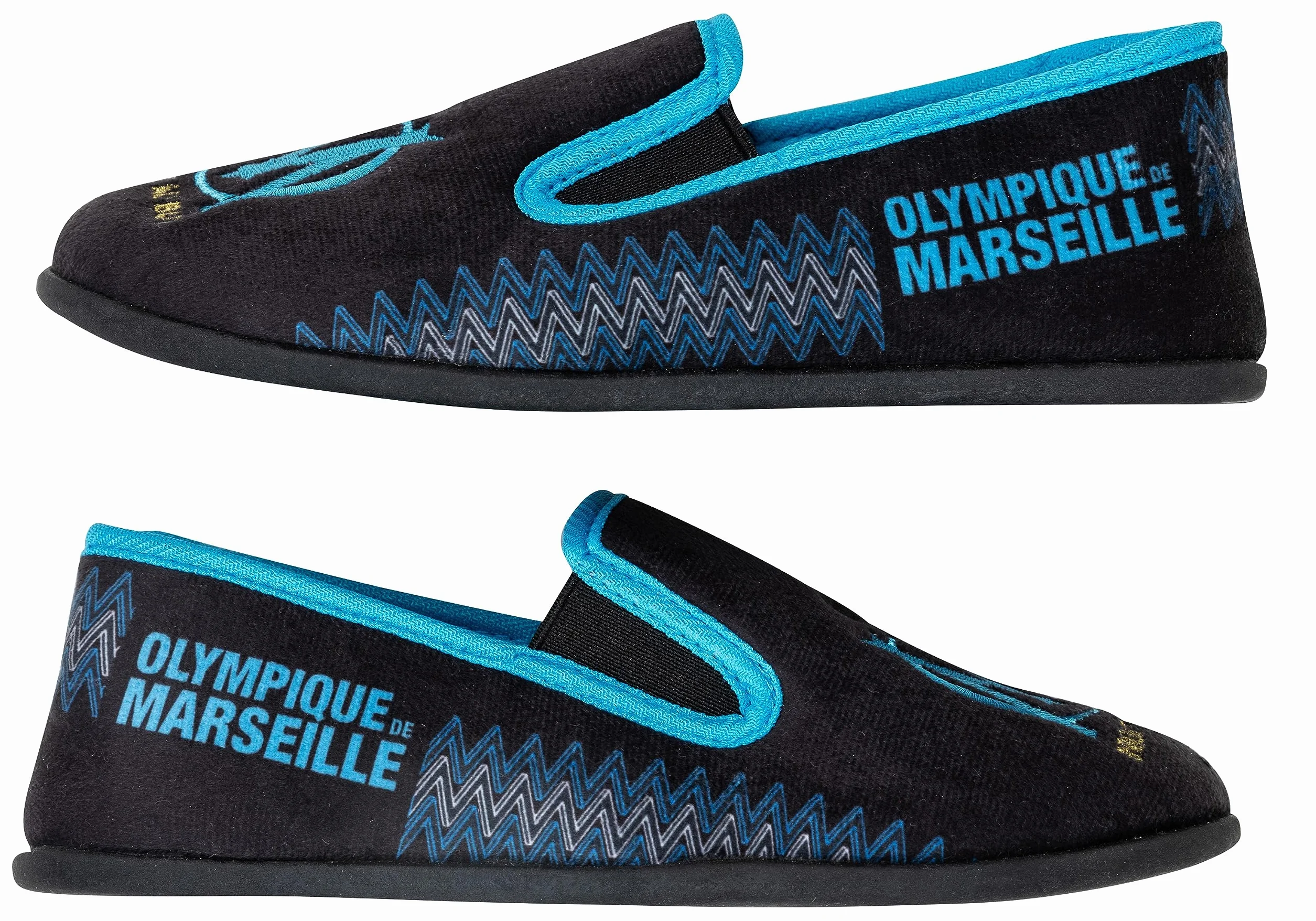 OLYMPIQUE DE MARSEILLE Chaussons Fan Enfant Om - Collection Officielle