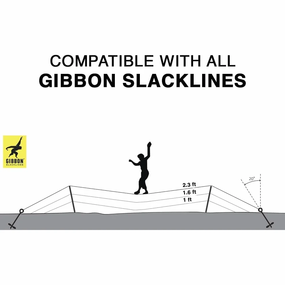 Gibbon 12302 Outil Frame, métal revêtu par Poudre gestellt pour slacklinen sans Arbres