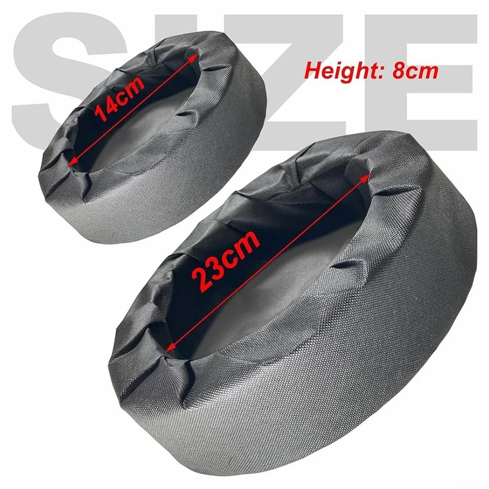 Supports flottants en tissu tissé pour plantes aquatiques 23 cm 14 cm bassins