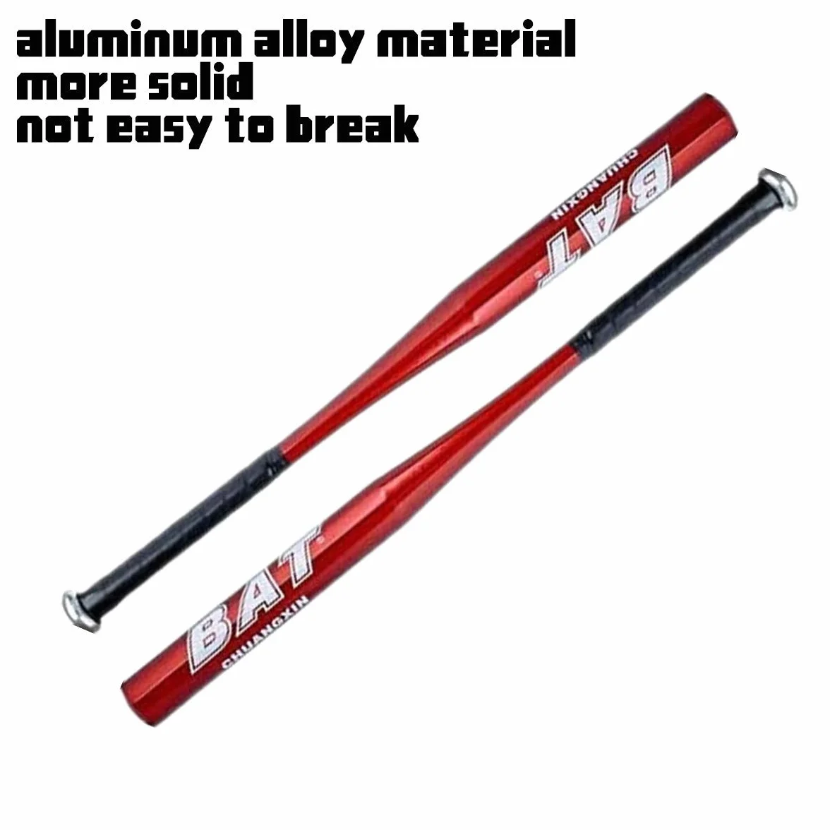 Batte de Baseball Aluminium 30/34 Pouces Rouge Batte Base-Ball métal antidérapante Adulte Pro Léger pour Exercice Joueurs Jeu Homme Femme 81/76cm de Longueur Solide Durable à la Mode
