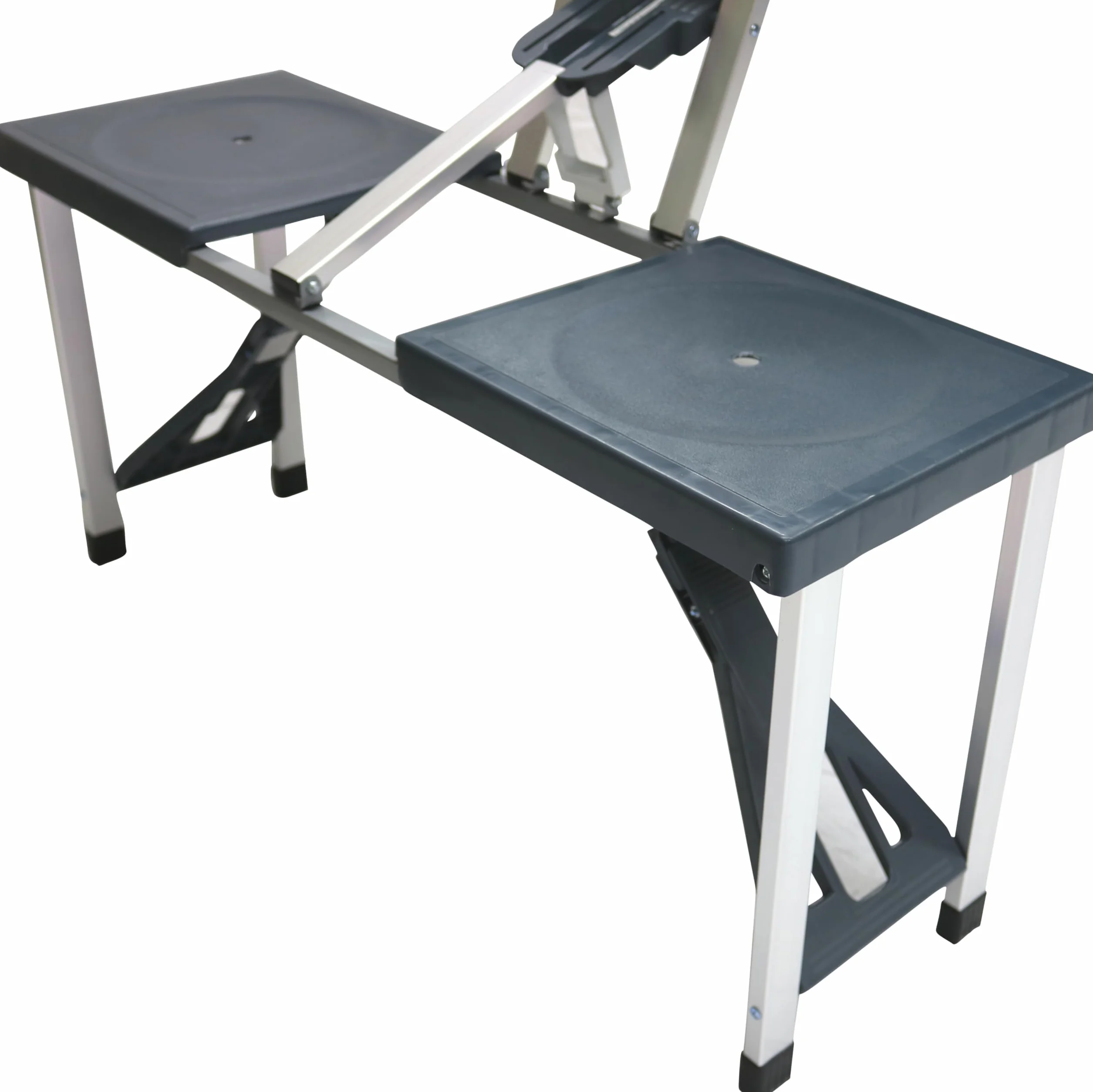 Cao Table Pique-Nique Camping 85 x 65 x 67 cm Bleu