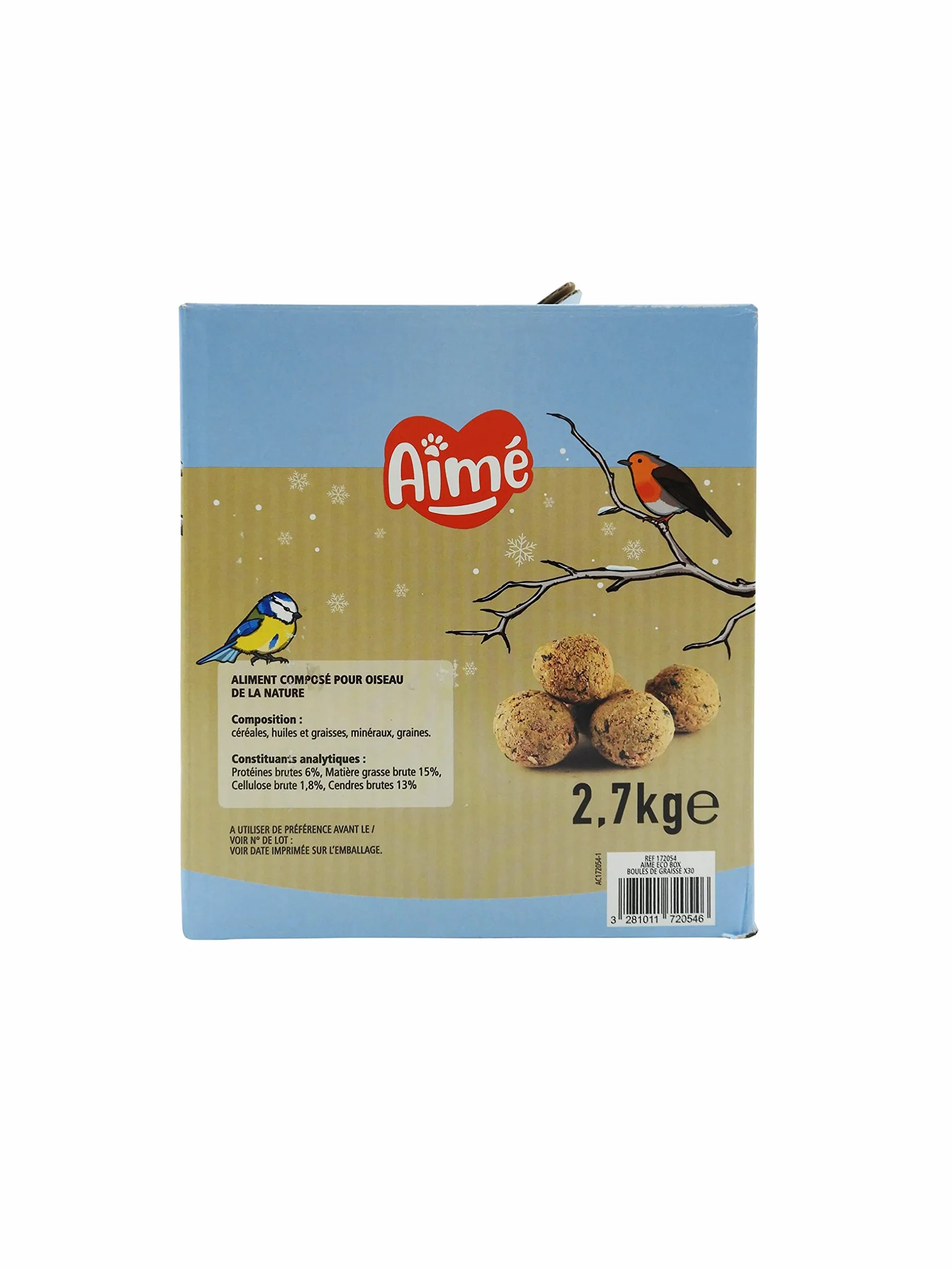 AIME Eco Box 30 boules de graisse
