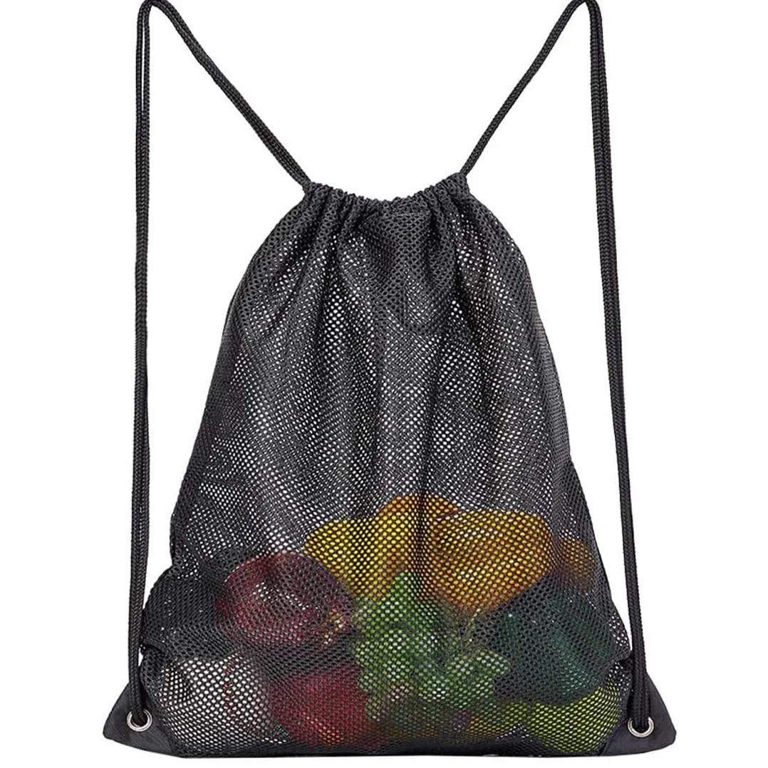 sac en filet, sac à dos en filet, sac de plage en filet, sac en nylon, sac de gym en filet, sac de rangement en filet, sac en filet, voyage camping fitness natation